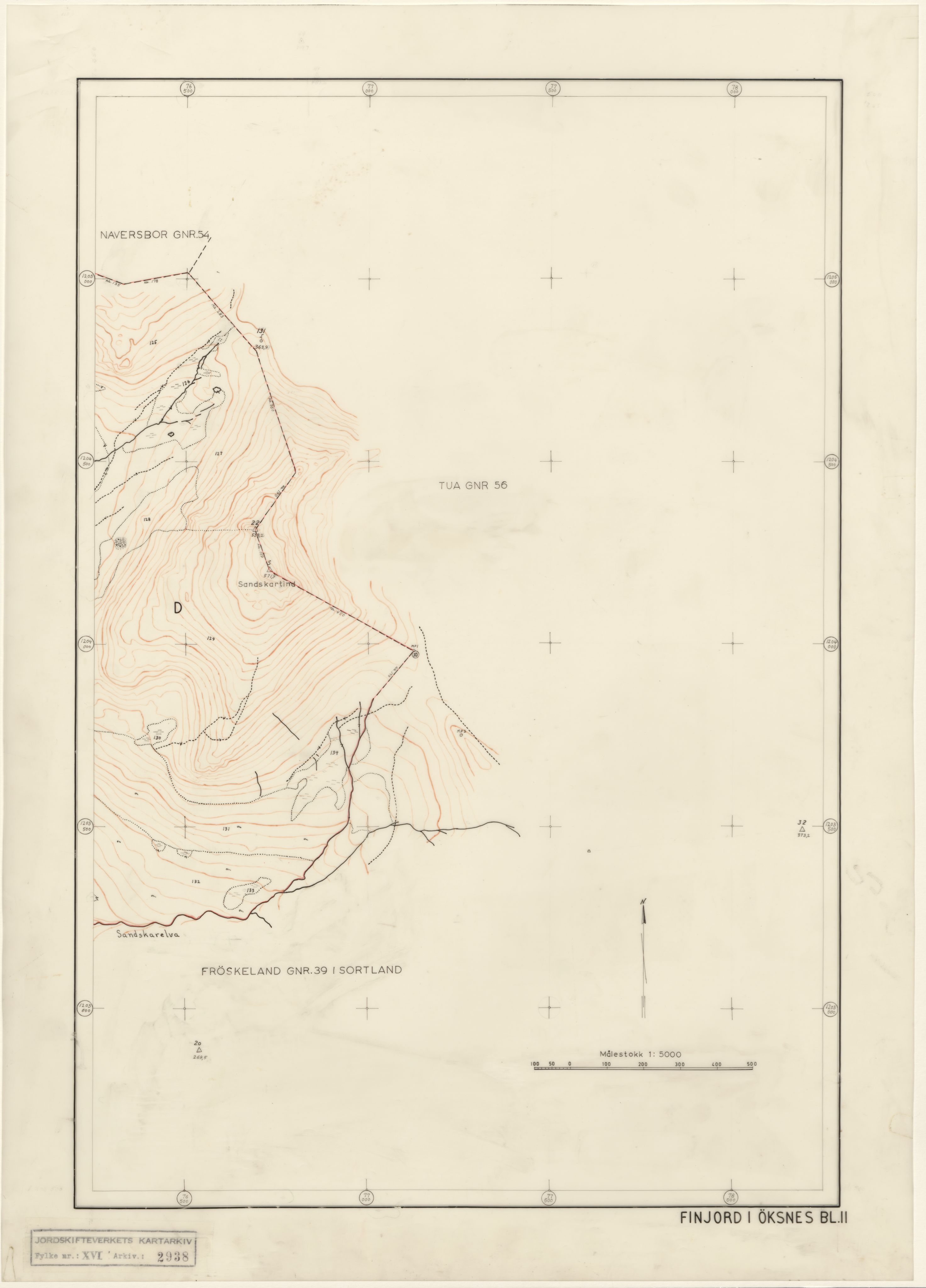 Jordskifteverkets kartarkiv, AV/RA-S-3929/T, 1859-1988, p. 3809