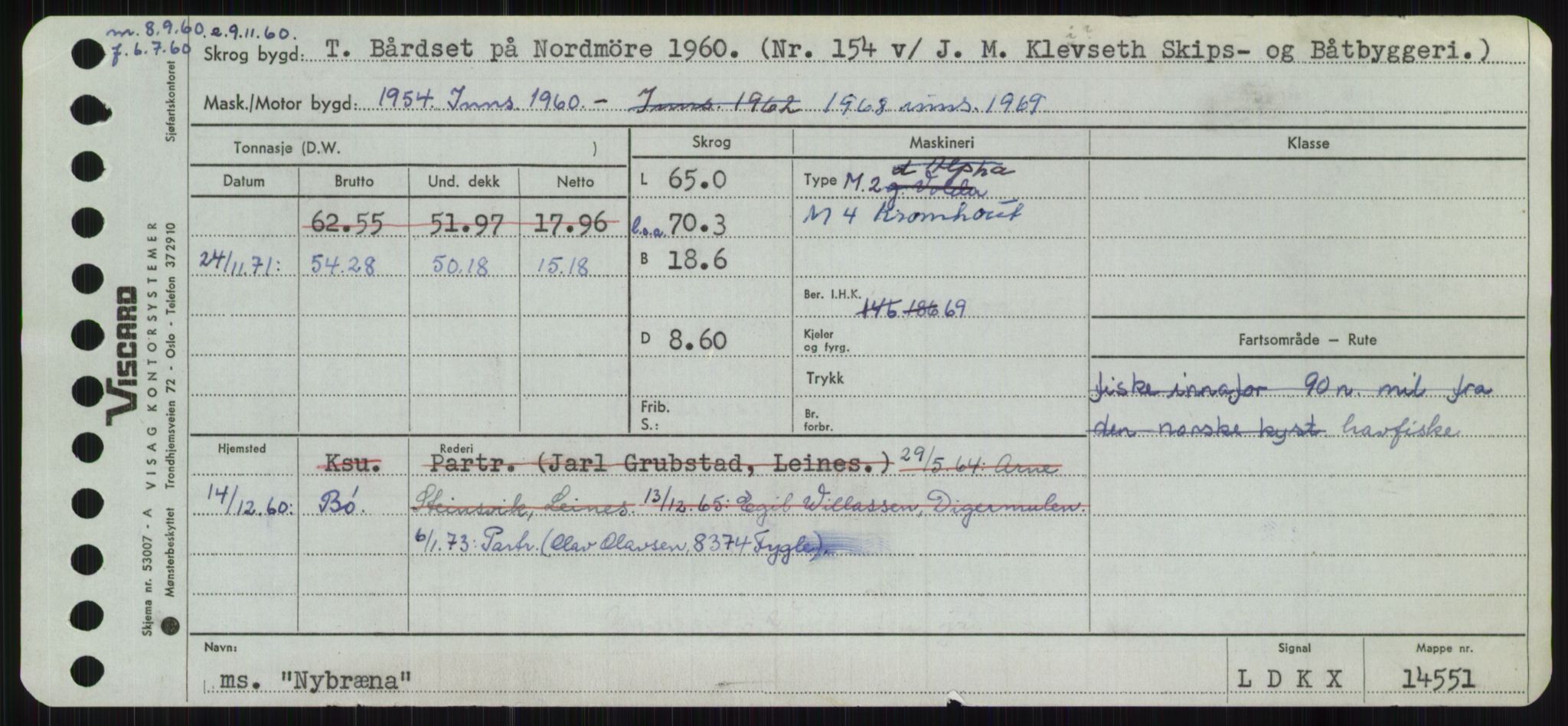 Sjøfartsdirektoratet med forløpere, Skipsmålingen, RA/S-1627/H/Ha/L0004/0001: Fartøy, Mas-R / Fartøy, Mas-Odd, p. 899