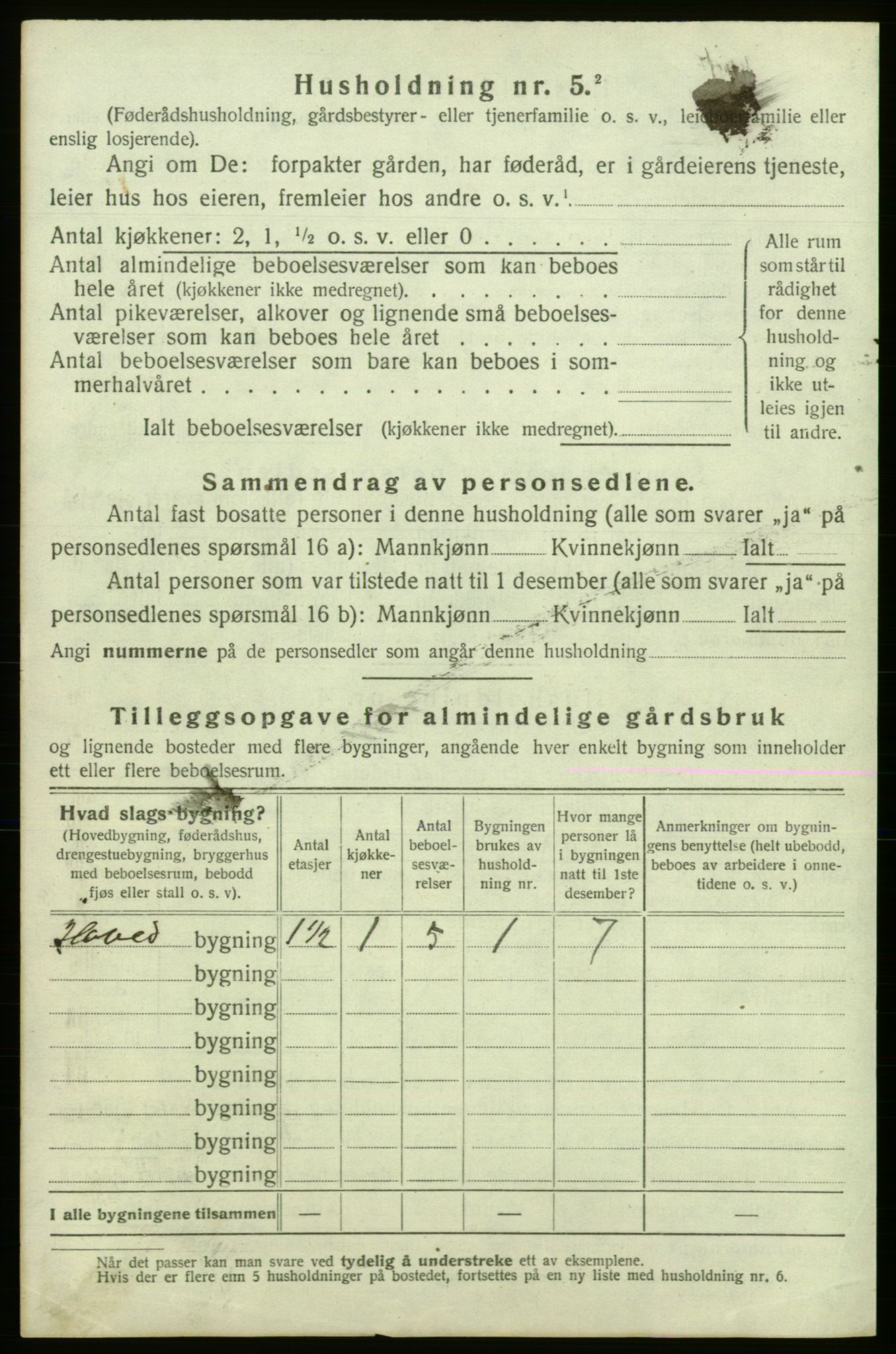 SAB, 1920 census for Kvinnherad, 1920, p. 1790