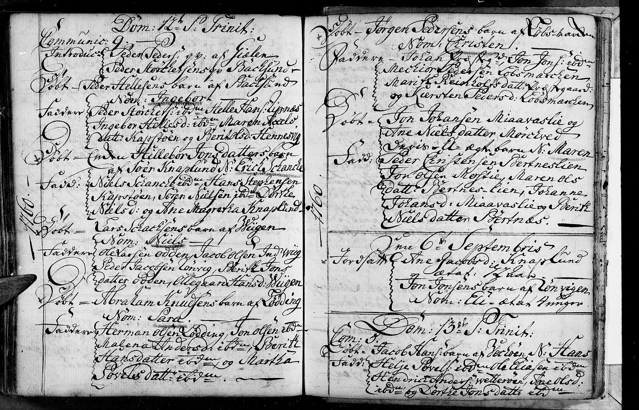 Ministerialprotokoller, klokkerbøker og fødselsregistre - Nordland, AV/SAT-A-1459/801/L0002: Parish register (official) no. 801A02, 1744-1761