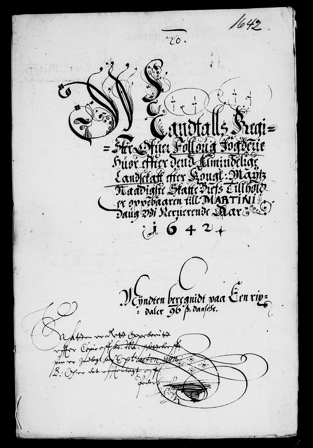 Rentekammeret inntil 1814, Reviderte regnskaper, Lensregnskaper, AV/RA-EA-5023/R/Rb/Rba/L0167: Akershus len, 1642-1643