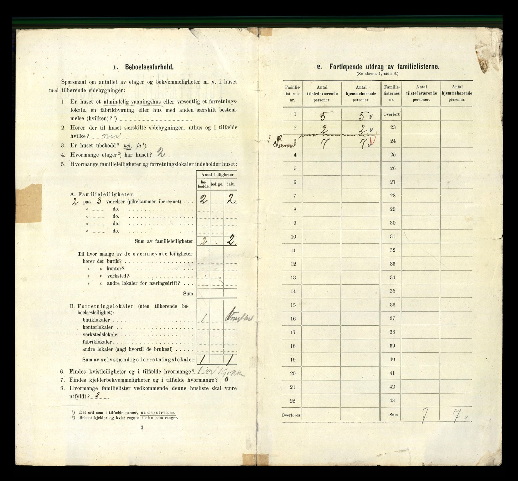 RA, 1910 census for Trondheim, 1910, p. 21730