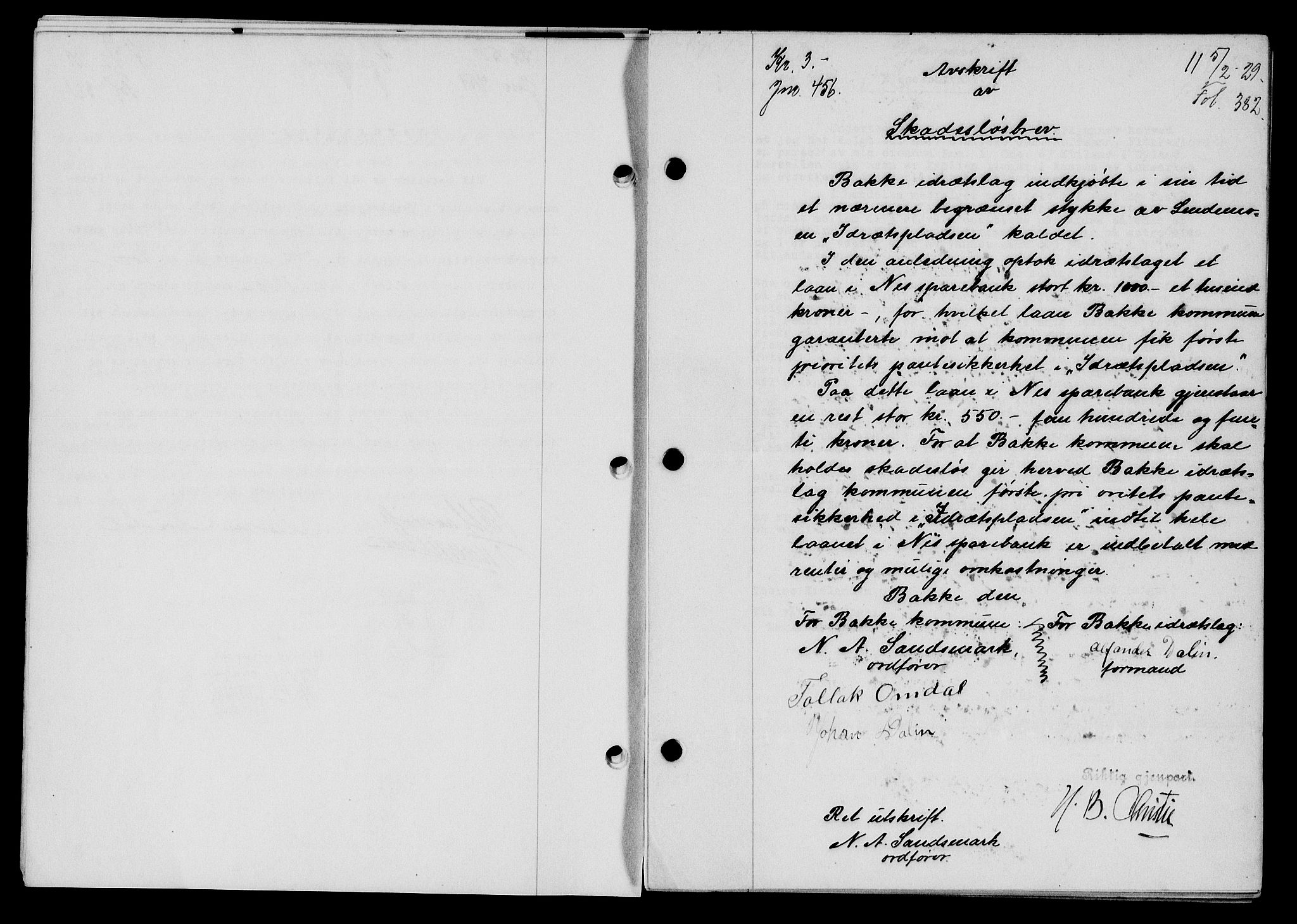 Flekkefjord sorenskriveri, SAK/1221-0001/G/Gb/Gba/L0044: Mortgage book no. 42, 1928-1929, Deed date: 05.02.1929