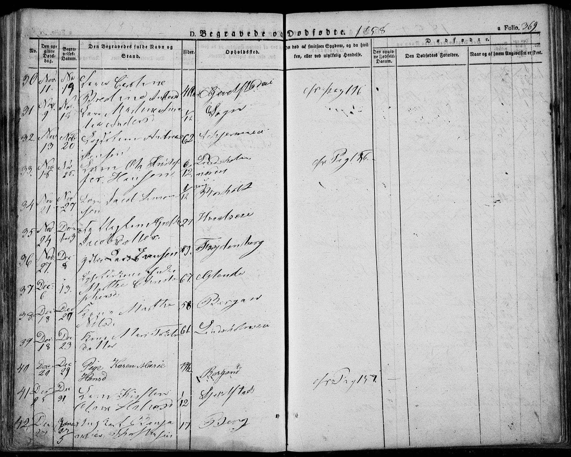 Lardal kirkebøker, AV/SAKO-A-350/F/Fa/L0006: Parish register (official) no. I 6, 1835-1860, p. 369