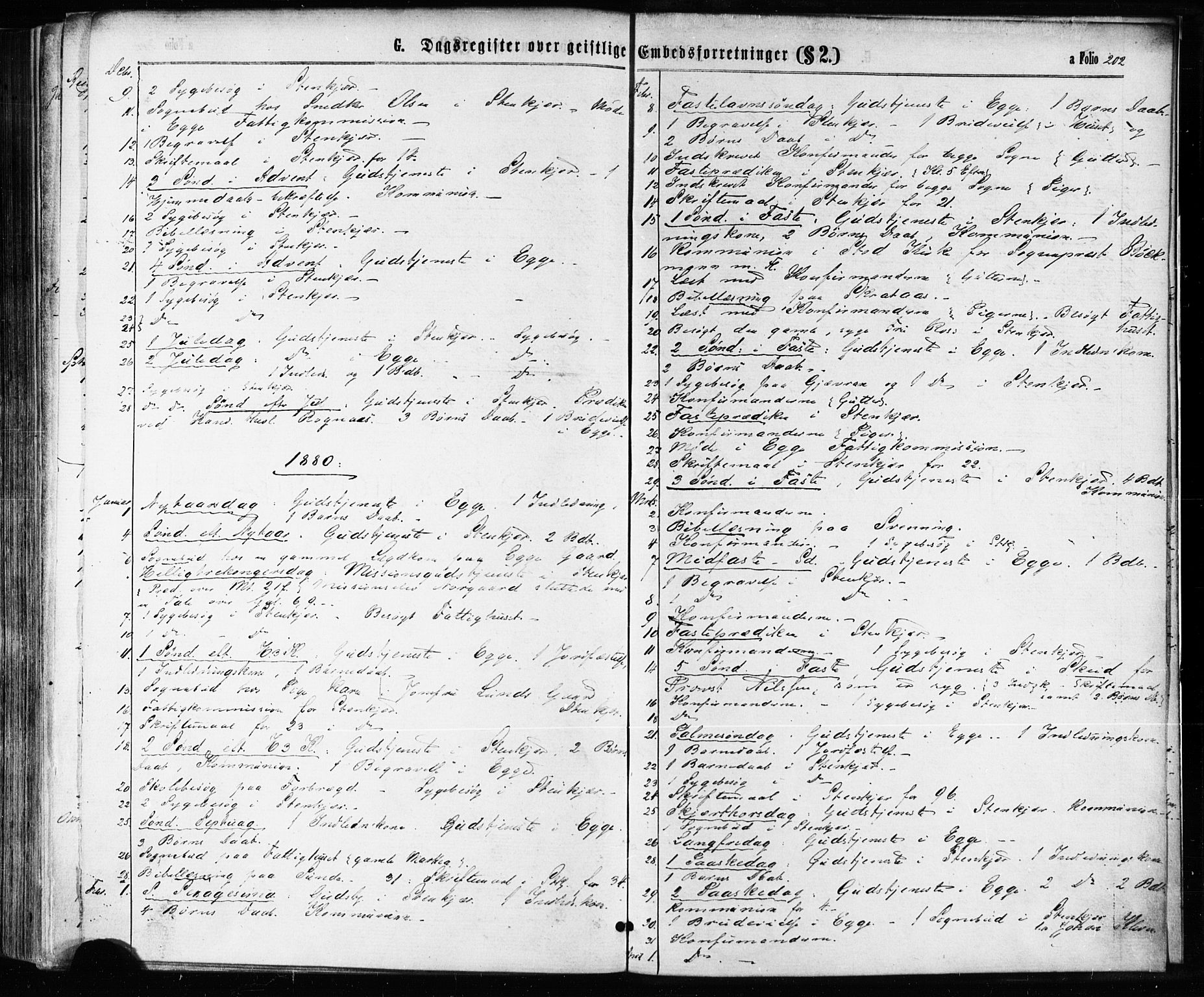 Ministerialprotokoller, klokkerbøker og fødselsregistre - Nord-Trøndelag, SAT/A-1458/739/L0370: Parish register (official) no. 739A02, 1868-1881, p. 202