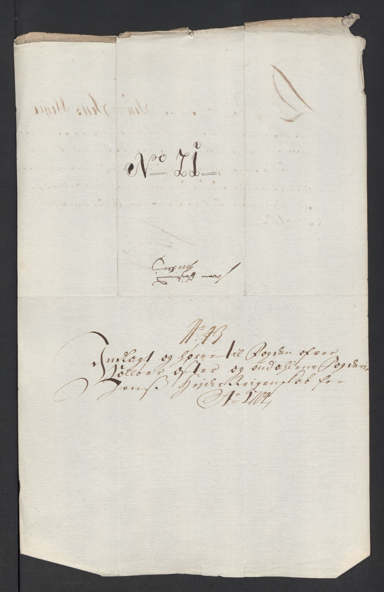 Rentekammeret inntil 1814, Reviderte regnskaper, Fogderegnskap, AV/RA-EA-4092/R13/L0842: Fogderegnskap Solør, Odal og Østerdal, 1704, p. 320