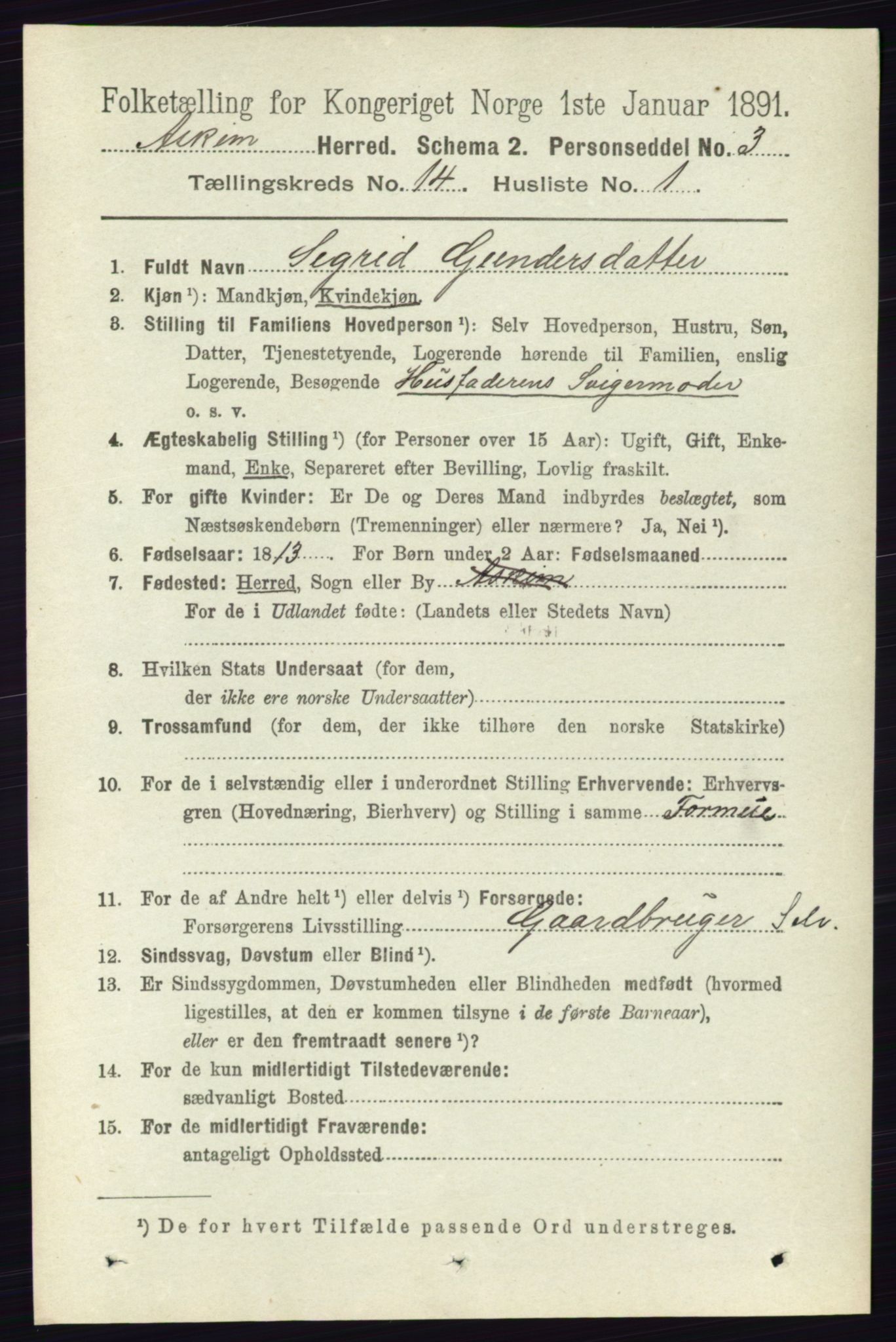 RA, 1891 census for 0124 Askim, 1891, p. 2248