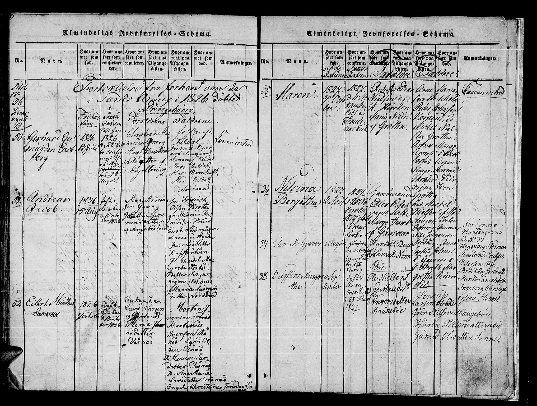 Trondenes sokneprestkontor, AV/SATØ-S-1319/H/Ha/L0006kirke: Parish register (official) no. 6, 1821-1827