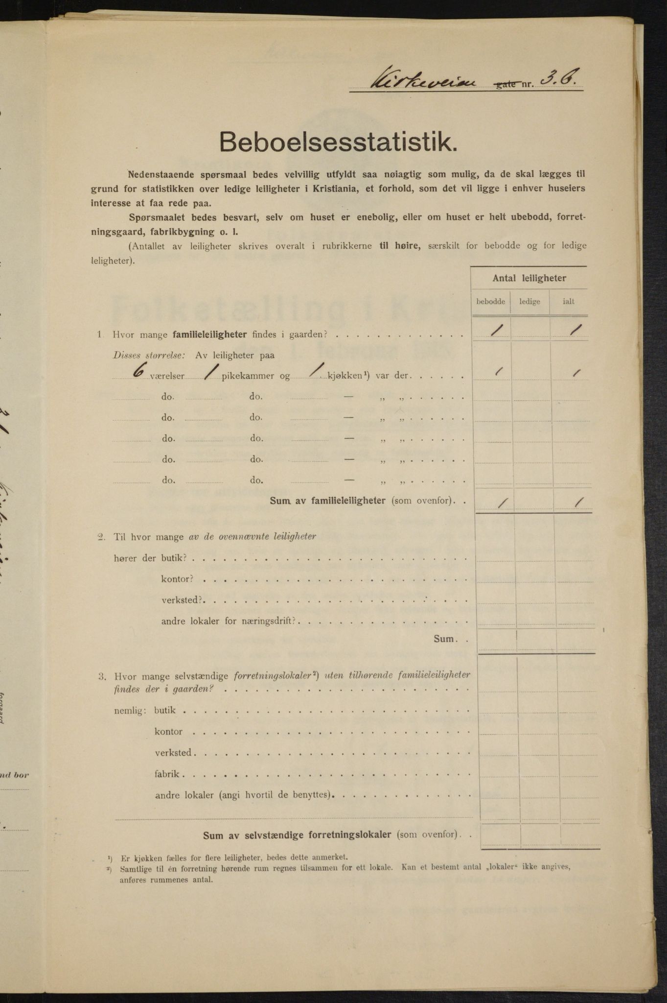 OBA, Municipal Census 1915 for Kristiania, 1915, p. 50421