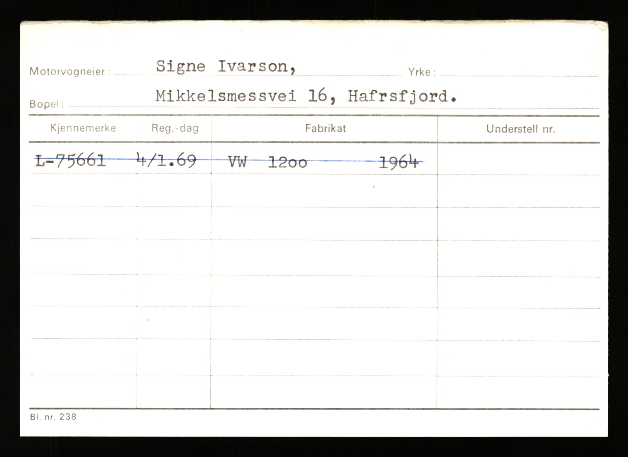 Stavanger trafikkstasjon, AV/SAST-A-101942/0/H/L0018: Isbrekken - Jonas, 1930-1971, p. 25