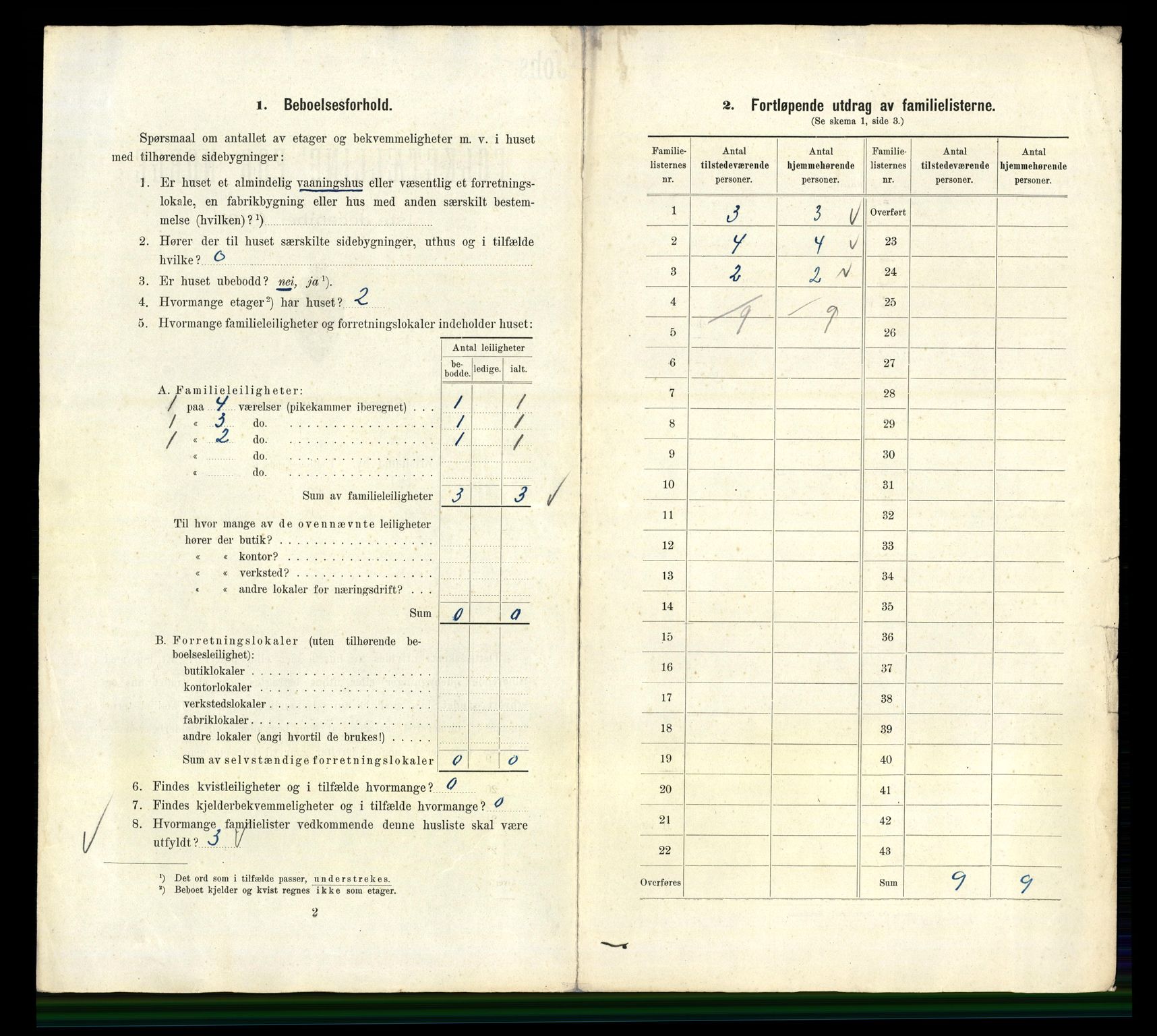 RA, 1910 census for Kristiania, 1910, p. 125258