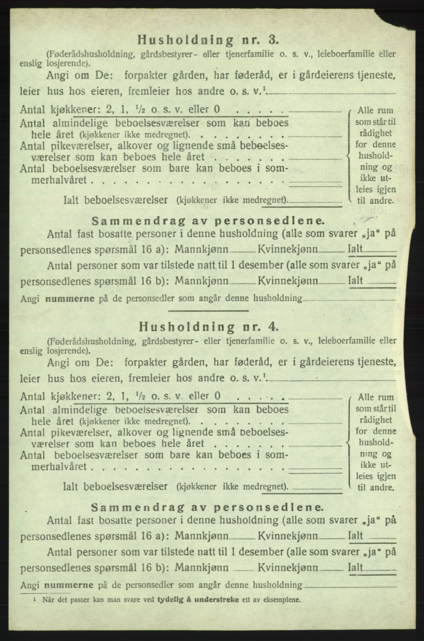 SAB, 1920 census for Kvinnherad, 1920, p. 2367