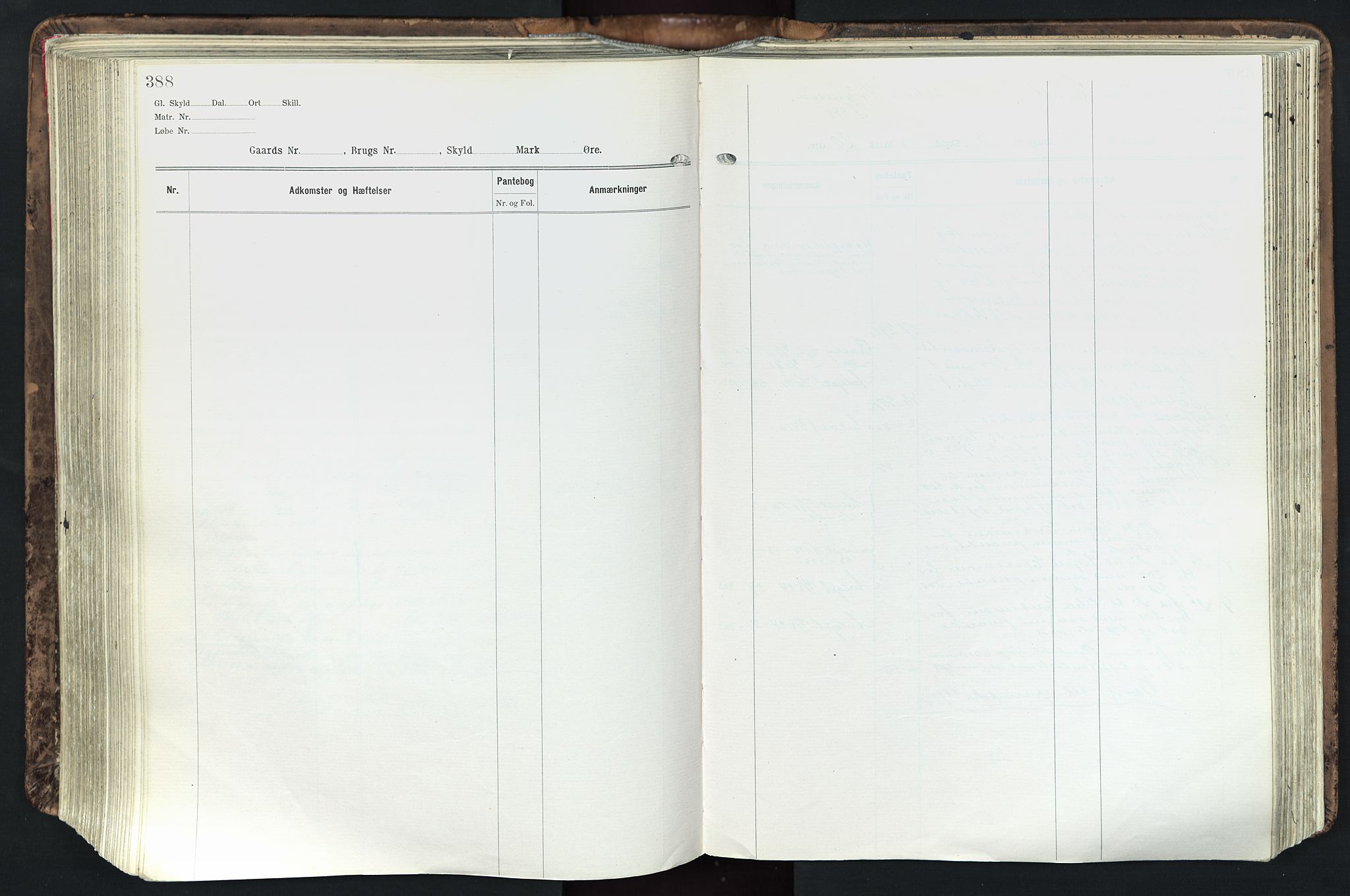 Solør tingrett, AV/SAH-TING-008/H/Ha/Hak/L0003: Mortgage register no. III, 1900-1935, p. 388