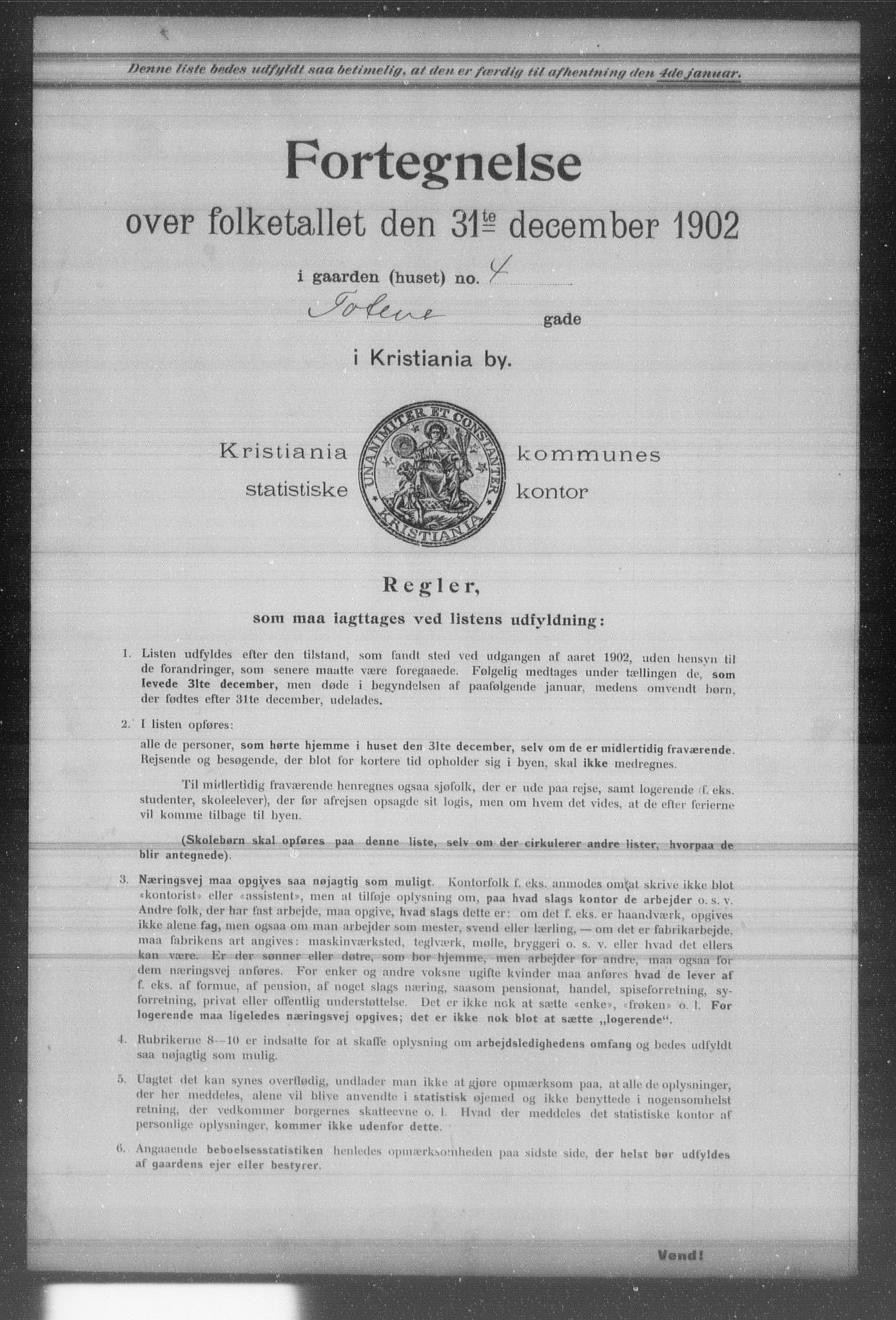 OBA, Municipal Census 1902 for Kristiania, 1902, p. 21406