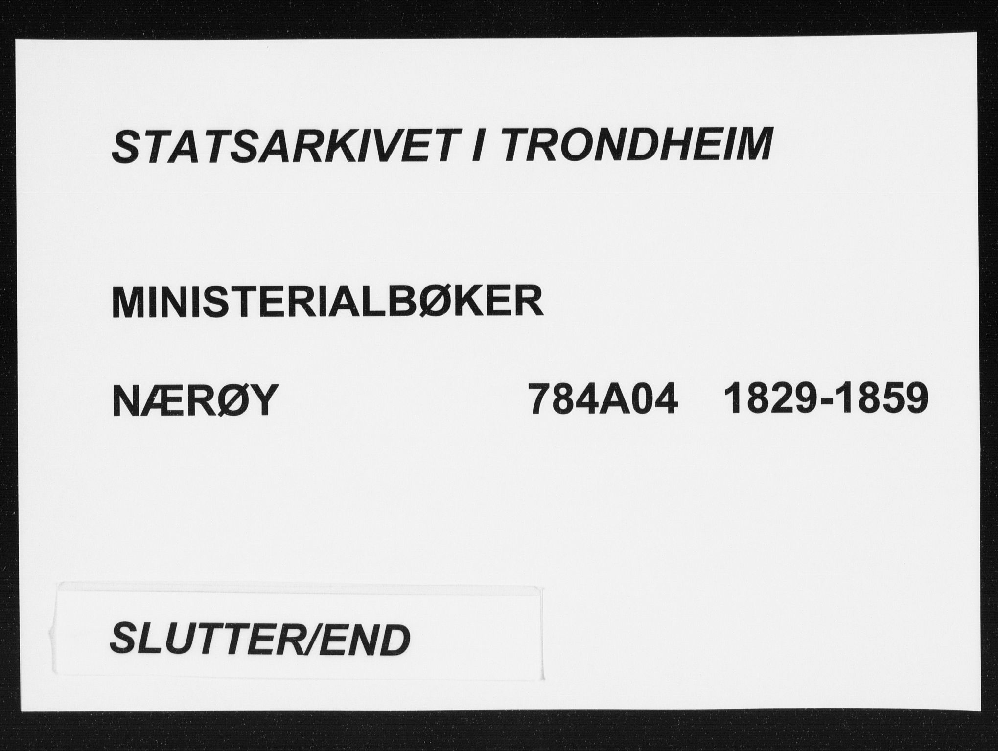 Ministerialprotokoller, klokkerbøker og fødselsregistre - Nord-Trøndelag, AV/SAT-A-1458/784/L0669: Parish register (official) no. 784A04, 1829-1859