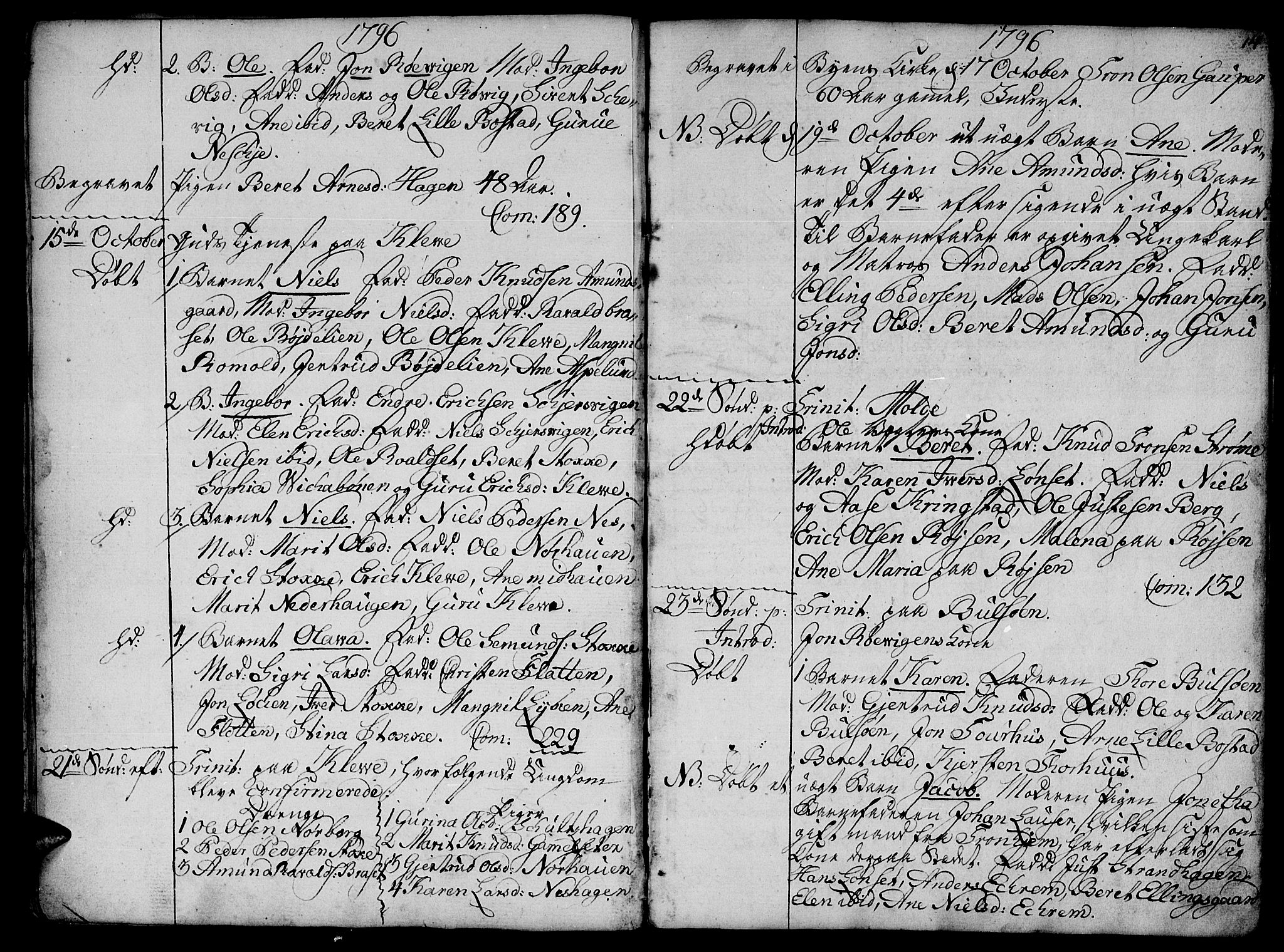 Ministerialprotokoller, klokkerbøker og fødselsregistre - Møre og Romsdal, SAT/A-1454/555/L0649: Parish register (official) no. 555A02 /1, 1795-1821, p. 14