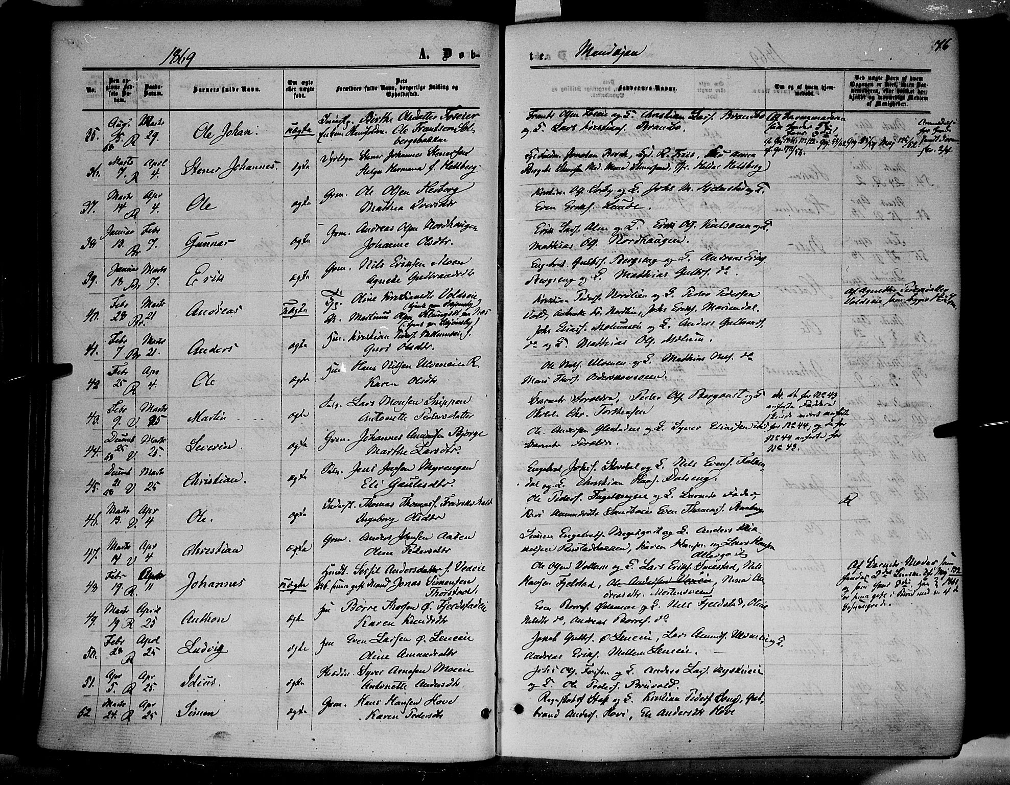 Ringsaker prestekontor, AV/SAH-PREST-014/K/Ka/L0010: Parish register (official) no. 10, 1861-1869, p. 76