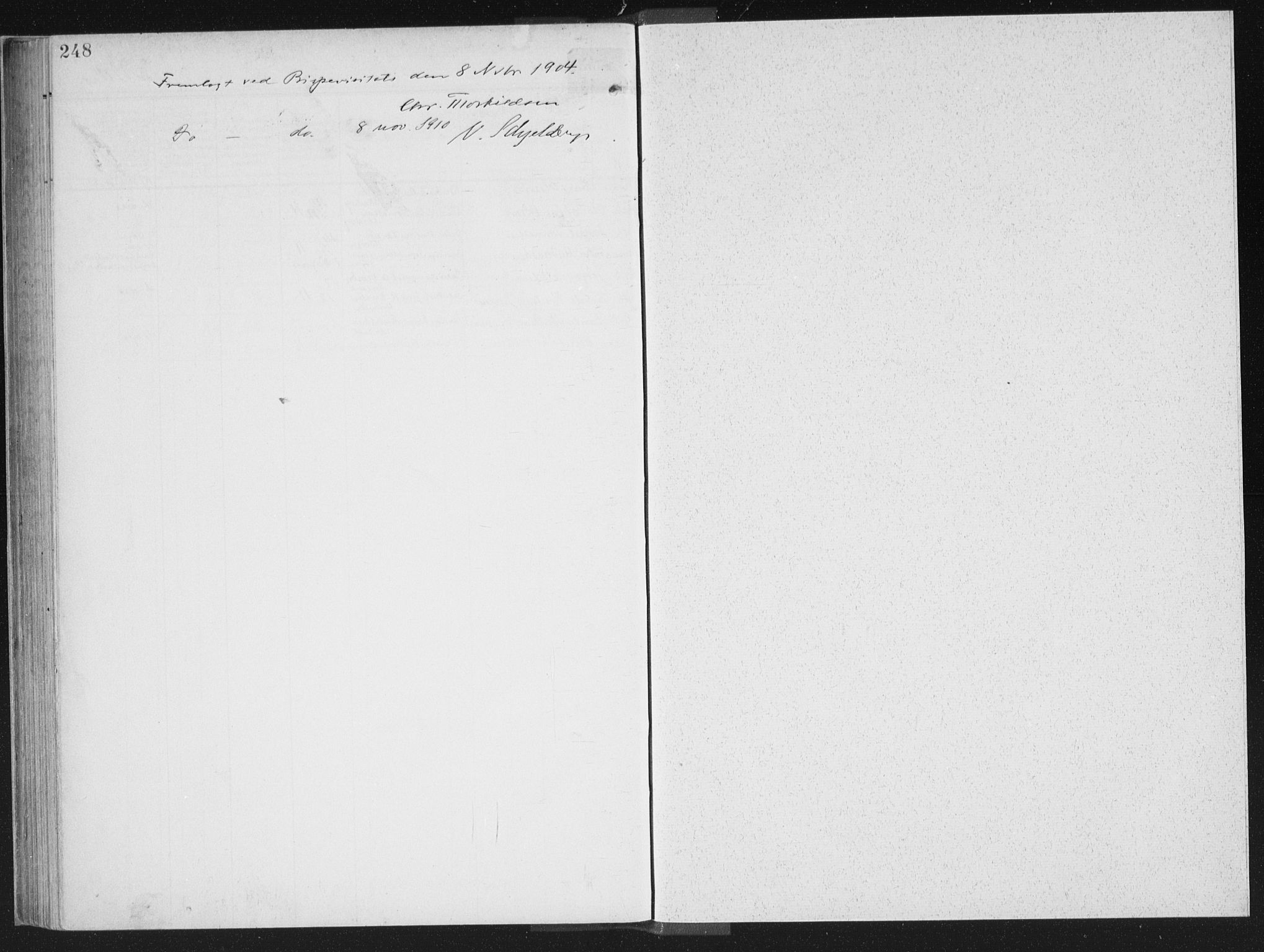 Oddernes sokneprestkontor, SAK/1111-0033/F/Fa/Faa/L0011: Parish register (official) no. A 11, 1904-1911