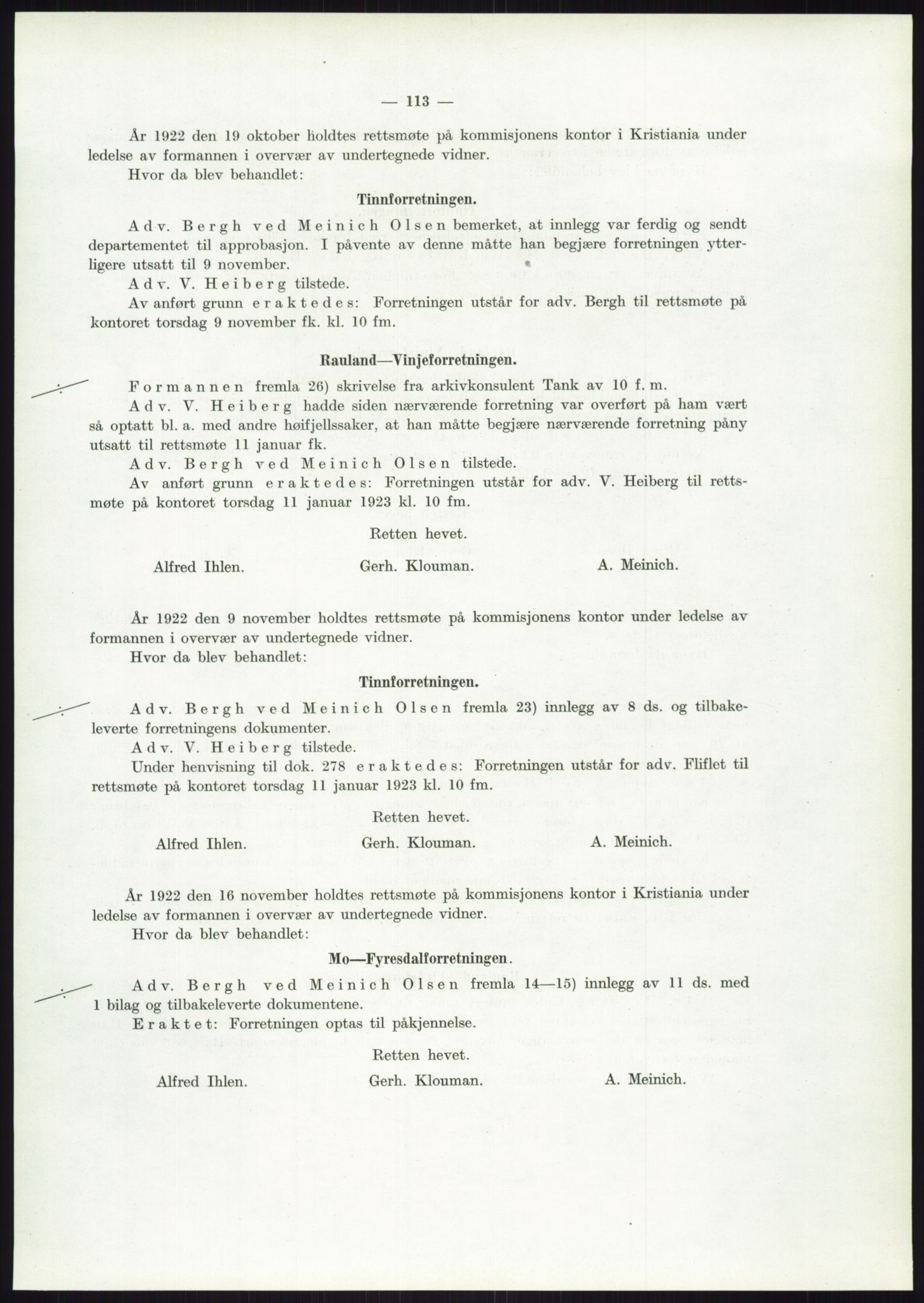 Høyfjellskommisjonen, AV/RA-S-1546/X/Xa/L0001: Nr. 1-33, 1909-1953, p. 1705