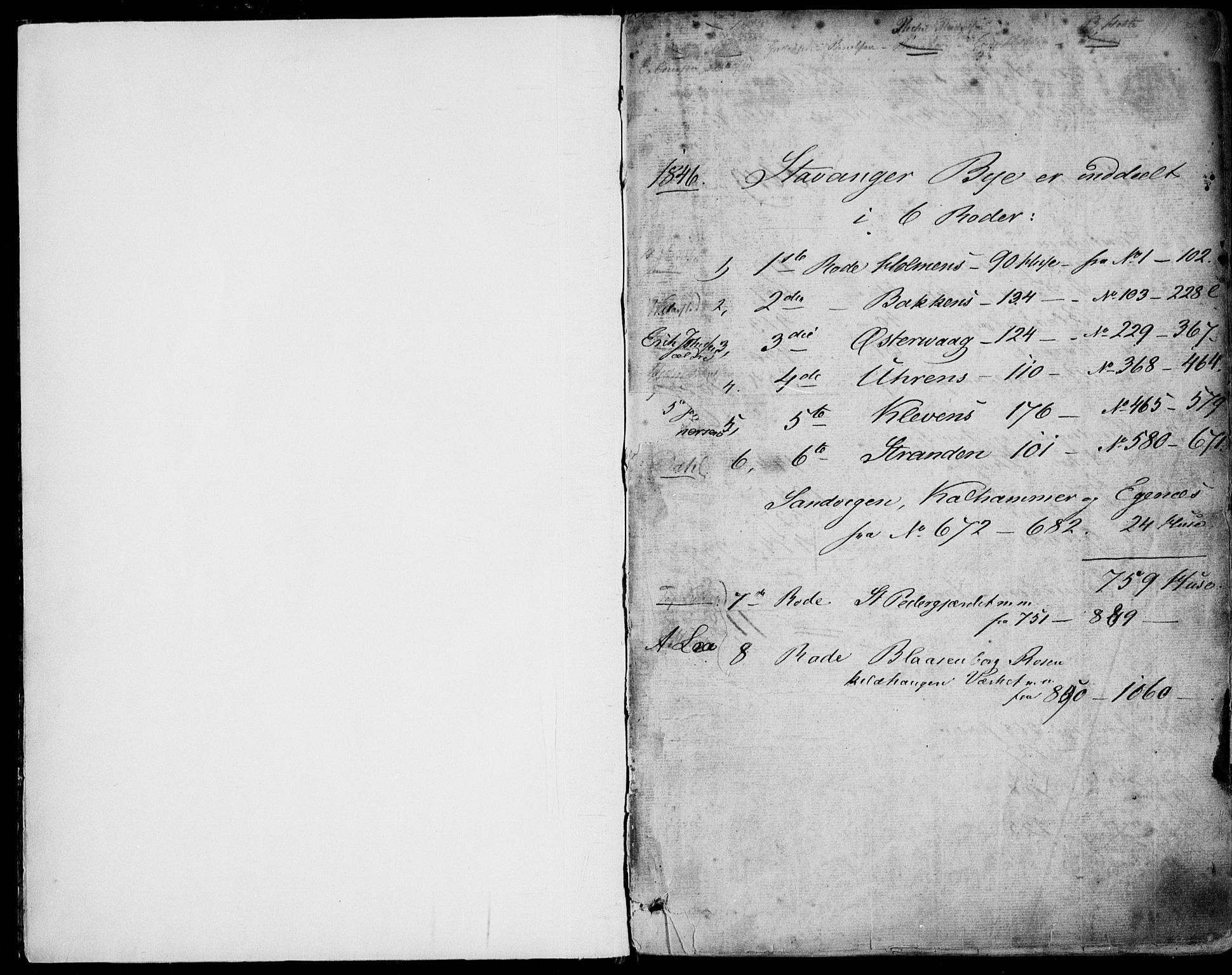 Domkirken sokneprestkontor, SAST/A-101812/001/30/30BA/L0016: Parish register (official) no. A 15, 1844-1854