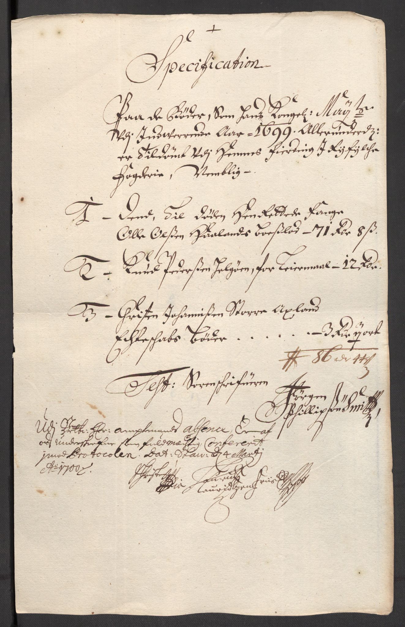 Rentekammeret inntil 1814, Reviderte regnskaper, Fogderegnskap, RA/EA-4092/R47/L2858: Fogderegnskap Ryfylke, 1697-1700, p. 269