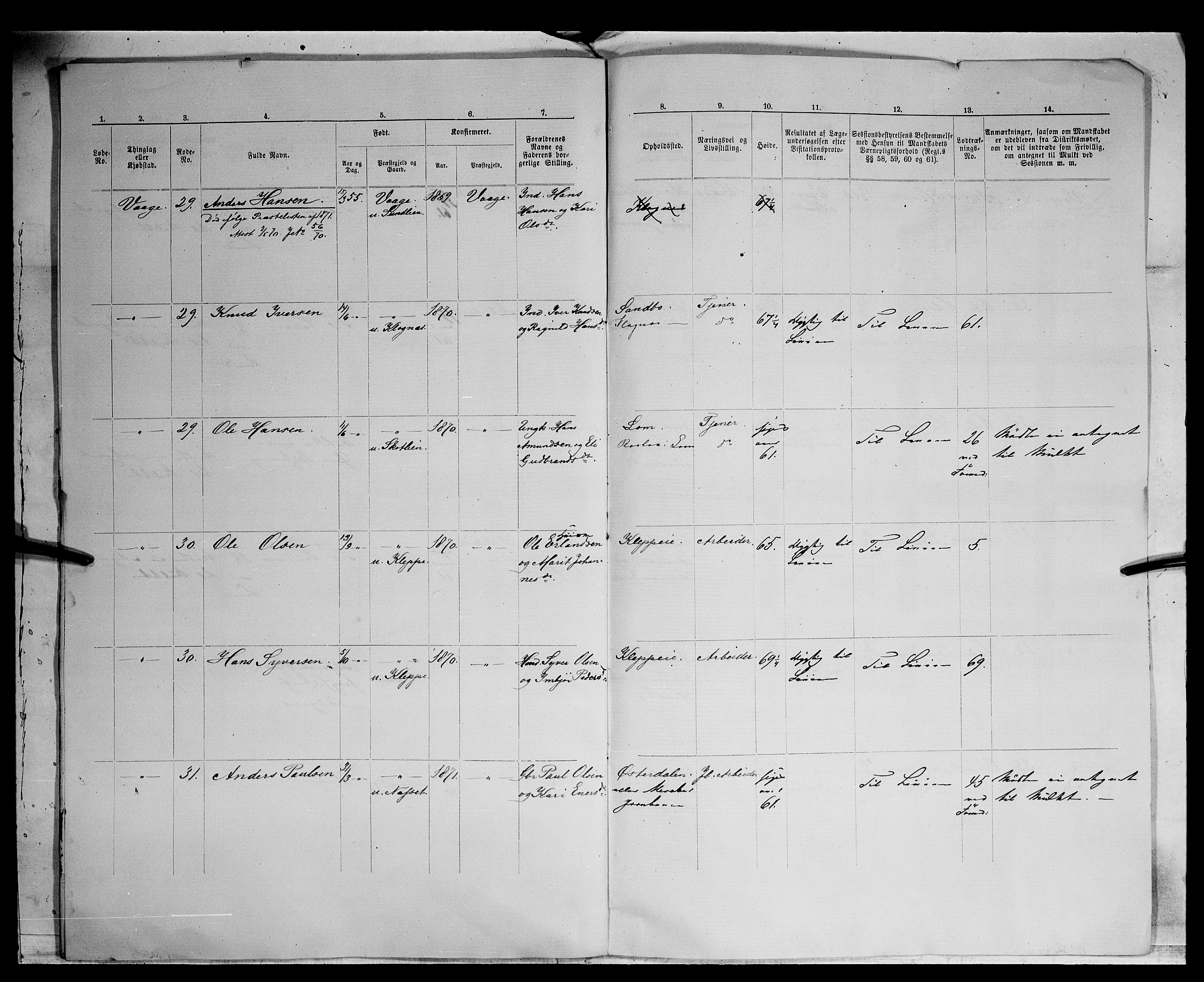 Fylkesmannen i Oppland, AV/SAH-FYO-002/1/K/Kg/L1175: Heidal, Sel, Vågå, Lom og Skjåk, 1860-1879, p. 117