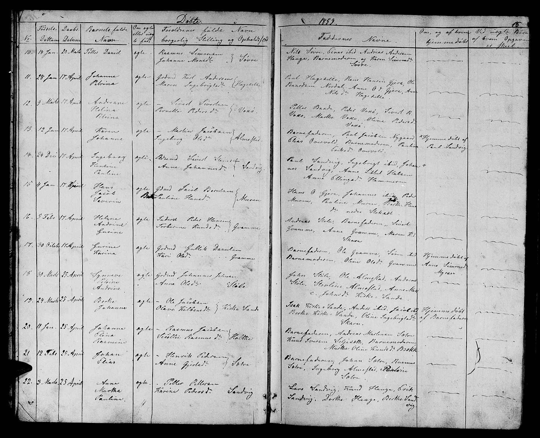 Ministerialprotokoller, klokkerbøker og fødselsregistre - Møre og Romsdal, AV/SAT-A-1454/503/L0047: Parish register (copy) no. 503C02, 1854-1884, p. 18