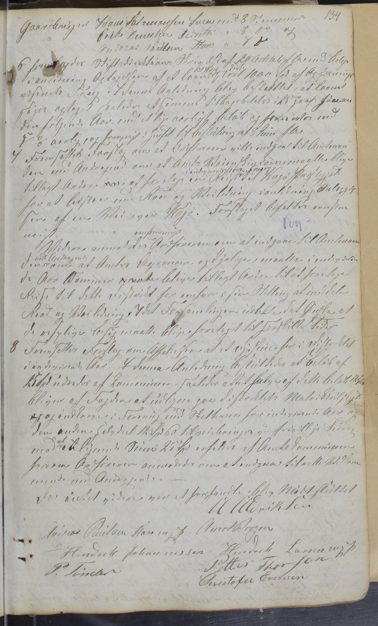 Vega kommune. Formannskapet, AIN/K-18150.150/A/L0002: Møtebok, 1837-1885