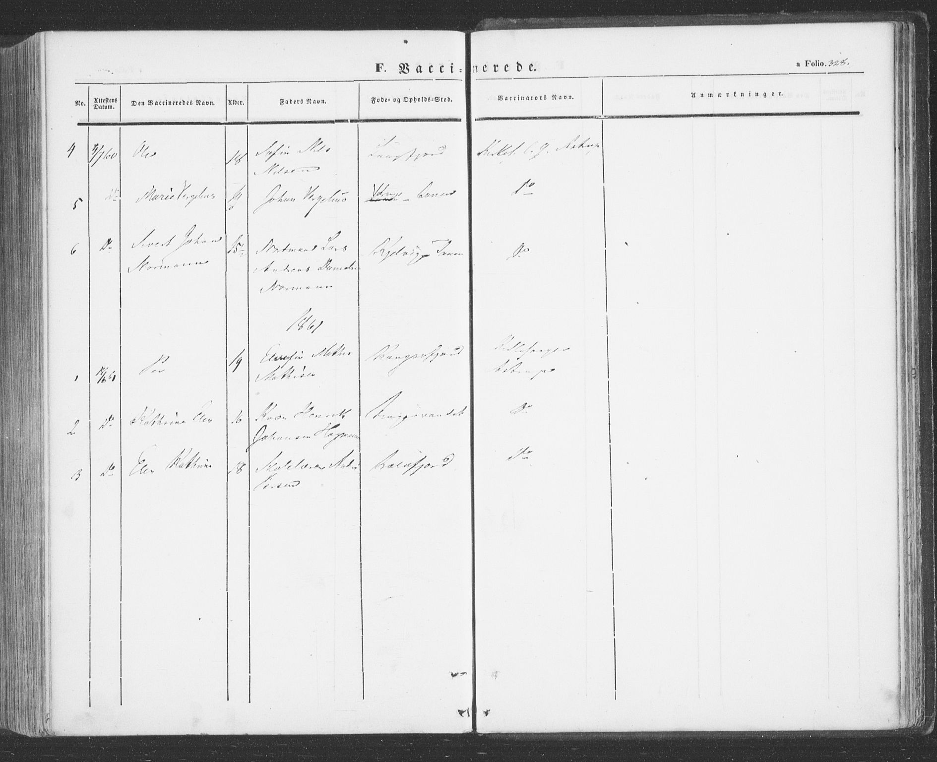 Tana sokneprestkontor, SATØ/S-1334/H/Ha/L0001kirke: Parish register (official) no. 1, 1846-1861, p. 328