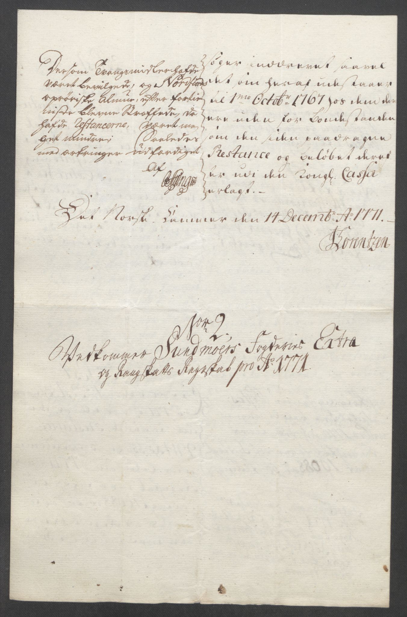 Rentekammeret inntil 1814, Reviderte regnskaper, Fogderegnskap, AV/RA-EA-4092/R54/L3645: Ekstraskatten Sunnmøre, 1762-1772, p. 214