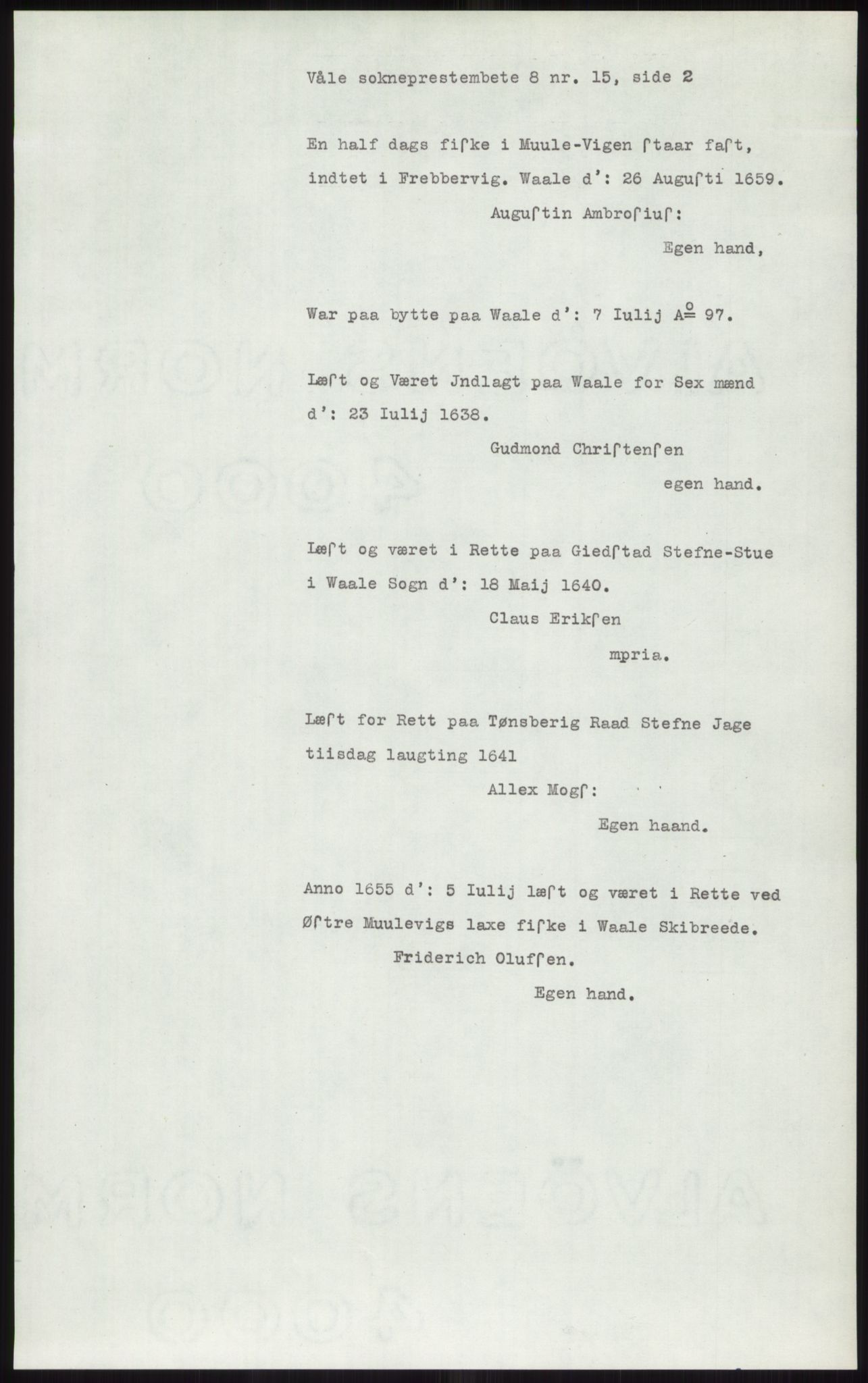 Samlinger til kildeutgivelse, Diplomavskriftsamlingen, AV/RA-EA-4053/H/Ha, p. 1166