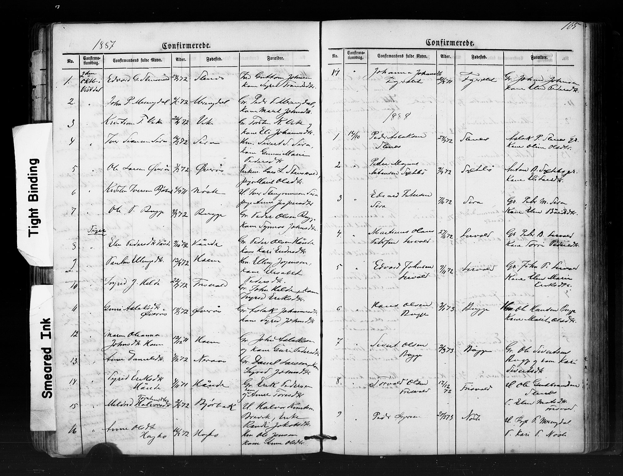 Ministerialprotokoller, klokkerbøker og fødselsregistre - Møre og Romsdal, SAT/A-1454/552/L0638: Parish register (copy) no. 552C01, 1867-1902, p. 165