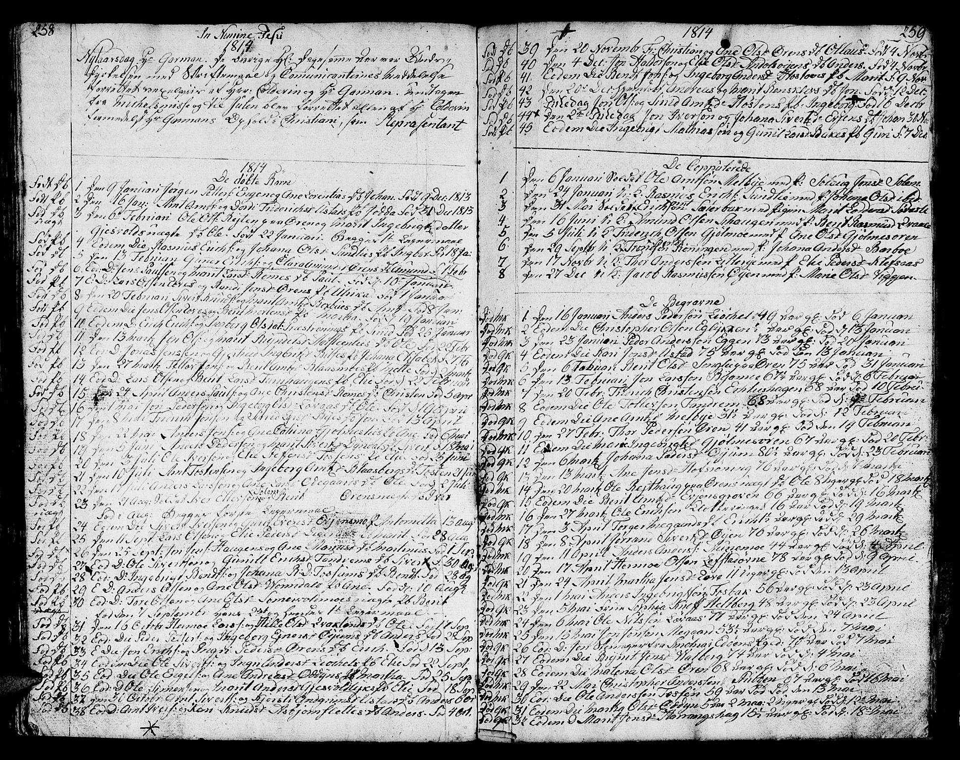 Ministerialprotokoller, klokkerbøker og fødselsregistre - Sør-Trøndelag, SAT/A-1456/668/L0815: Parish register (copy) no. 668C04, 1791-1815, p. 258-259