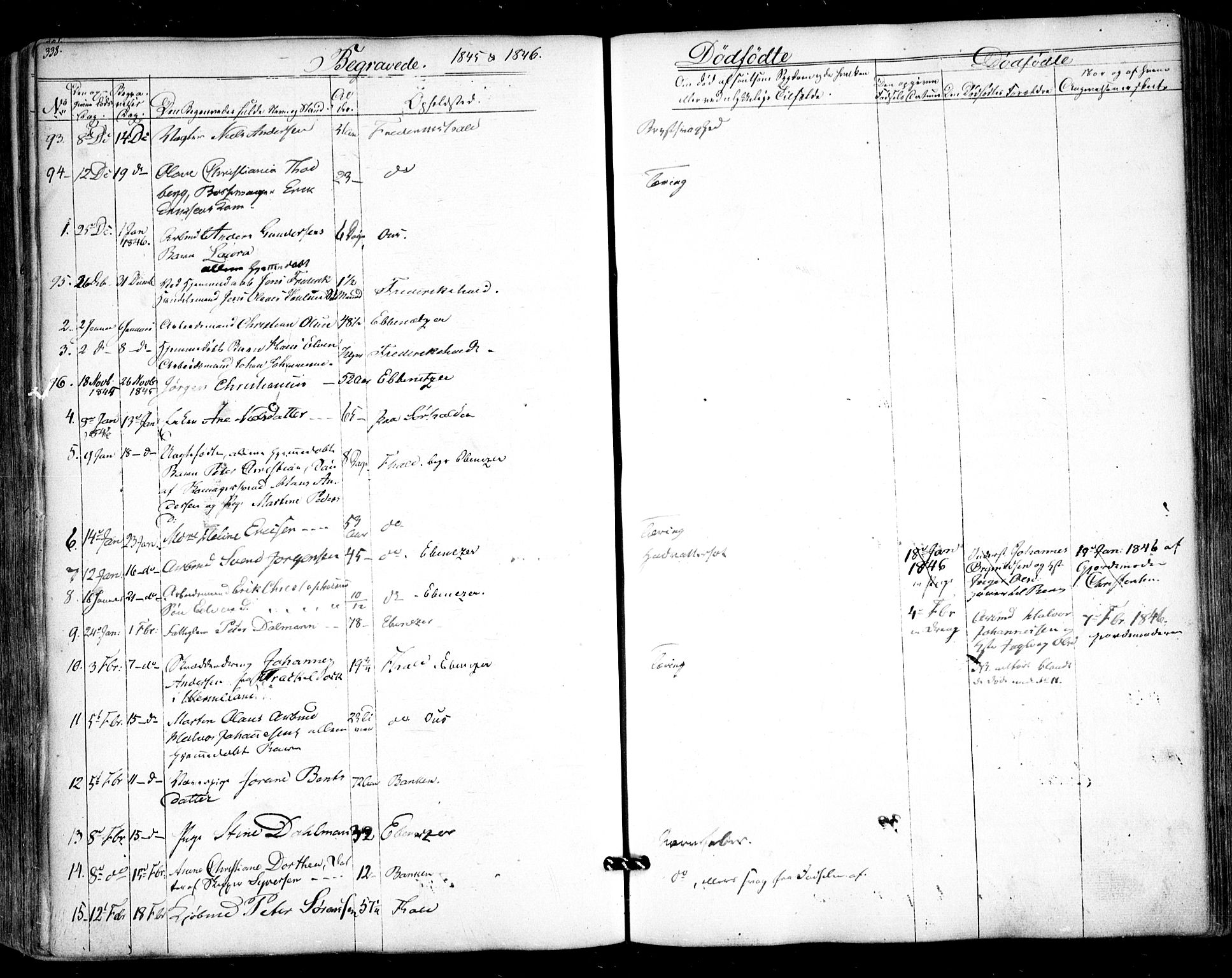 Halden prestekontor Kirkebøker, AV/SAO-A-10909/F/Fa/L0006: Parish register (official) no. I 6, 1845-1856, p. 338