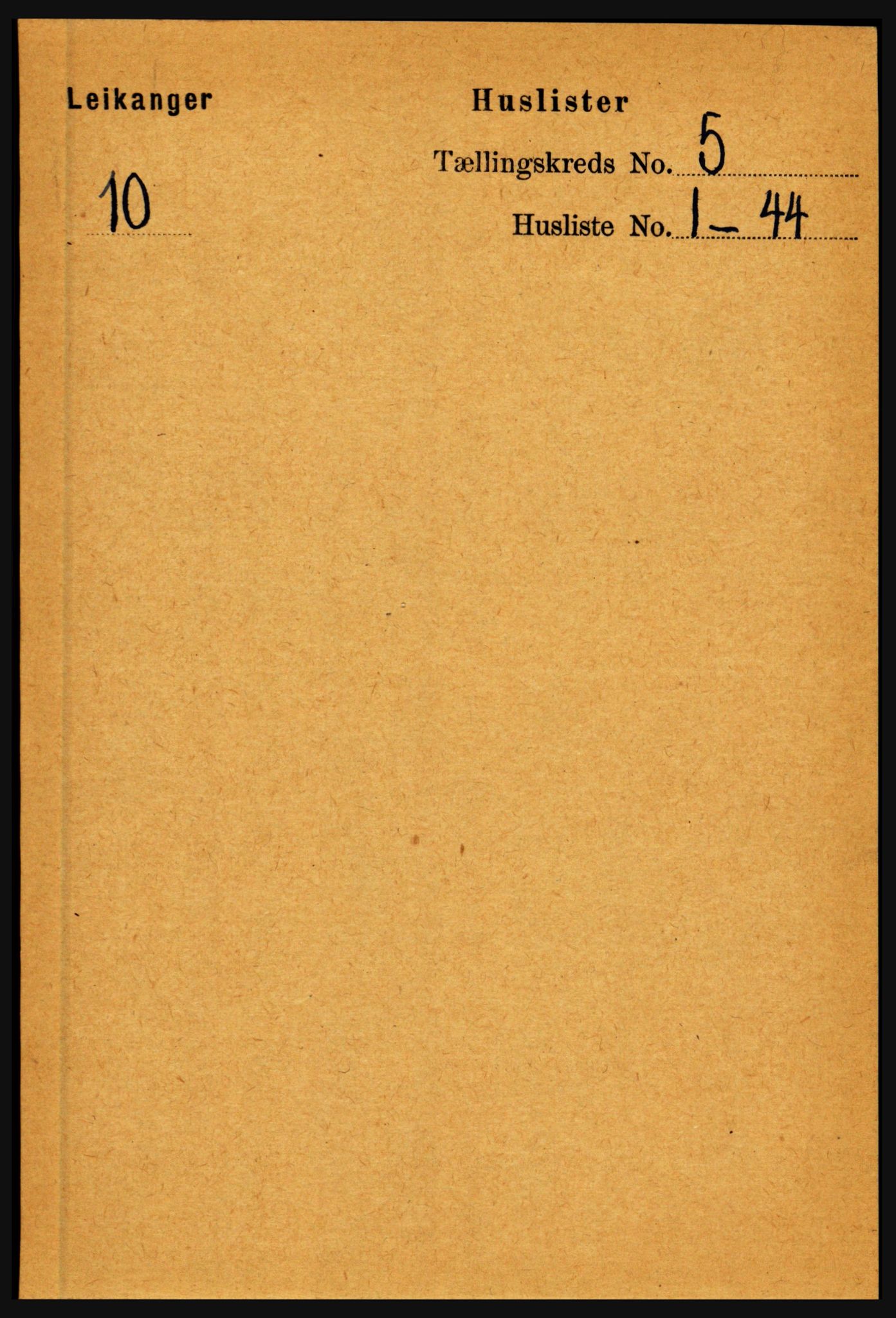 RA, 1891 census for 1419 Leikanger, 1891, p. 831