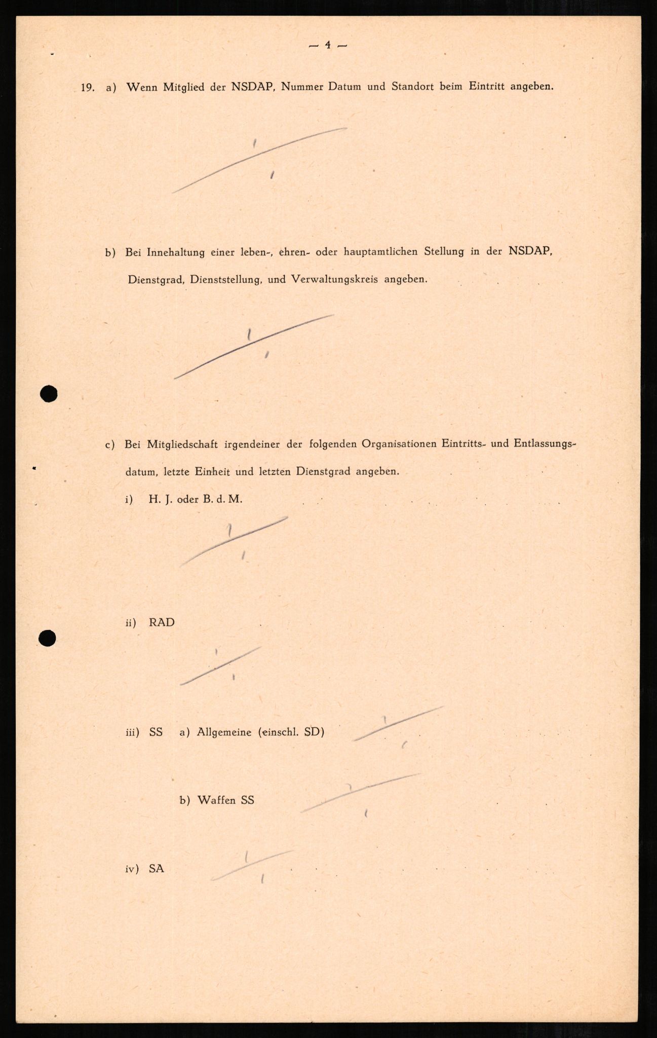 Forsvaret, Forsvarets overkommando II, AV/RA-RAFA-3915/D/Db/L0003: CI Questionaires. Tyske okkupasjonsstyrker i Norge. Tyskere., 1945-1946, p. 175