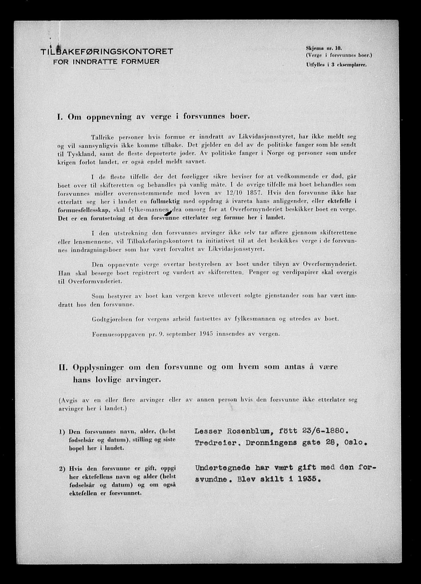 Justisdepartementet, Tilbakeføringskontoret for inndratte formuer, AV/RA-S-1564/H/Hc/Hcc/L0974: --, 1945-1947, p. 33