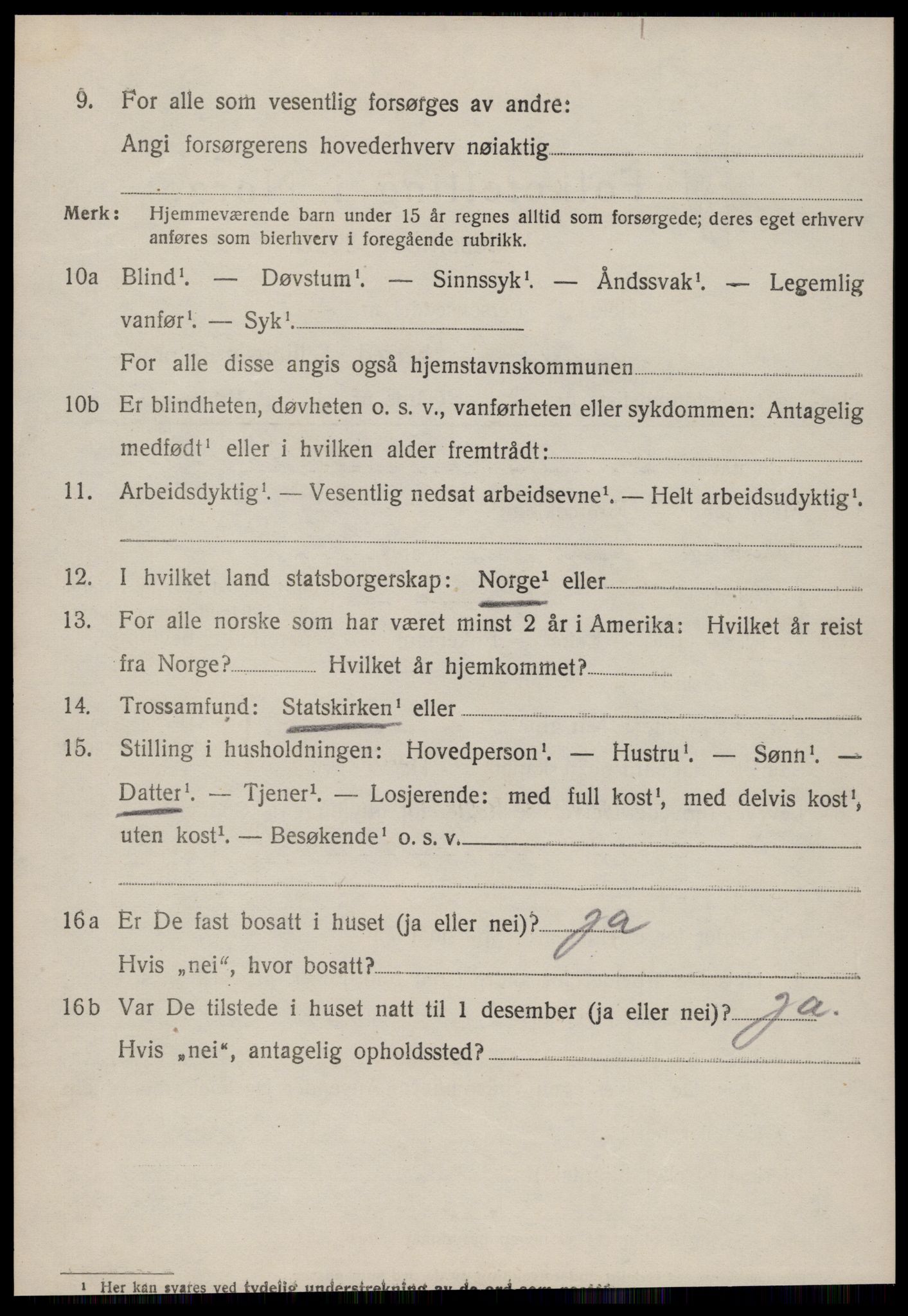 SAT, 1920 census for Ørsta, 1920, p. 4323