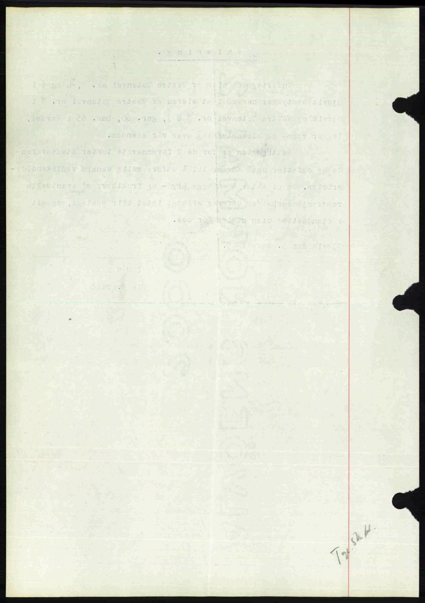 Toten tingrett, SAH/TING-006/H/Hb/Hbc/L0013: Mortgage book no. Hbc-13, 1945-1945, Diary no: : 373/1945