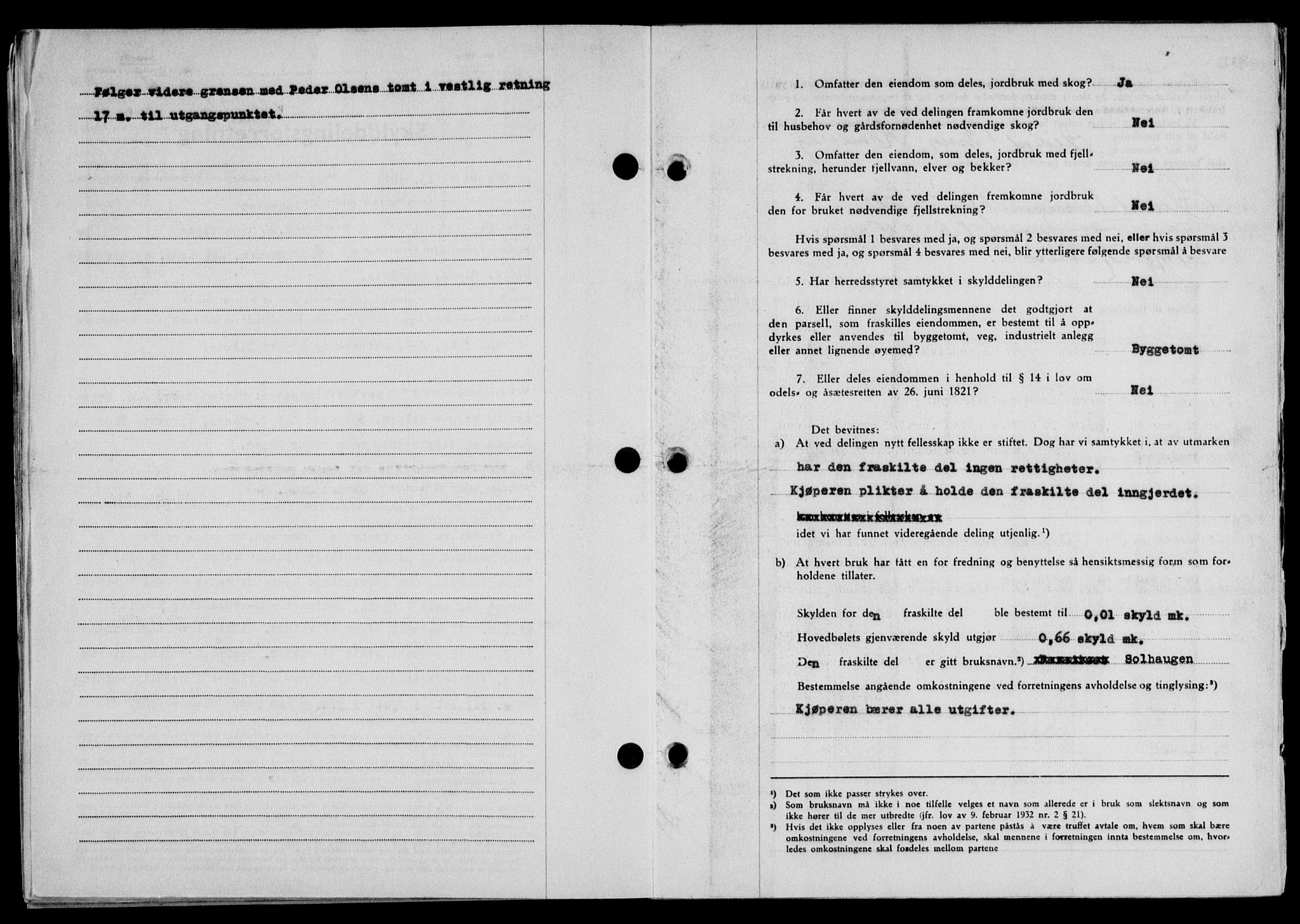 Lofoten sorenskriveri, SAT/A-0017/1/2/2C/L0021a: Mortgage book no. 21a, 1949-1949, Diary no: : 1636/1949