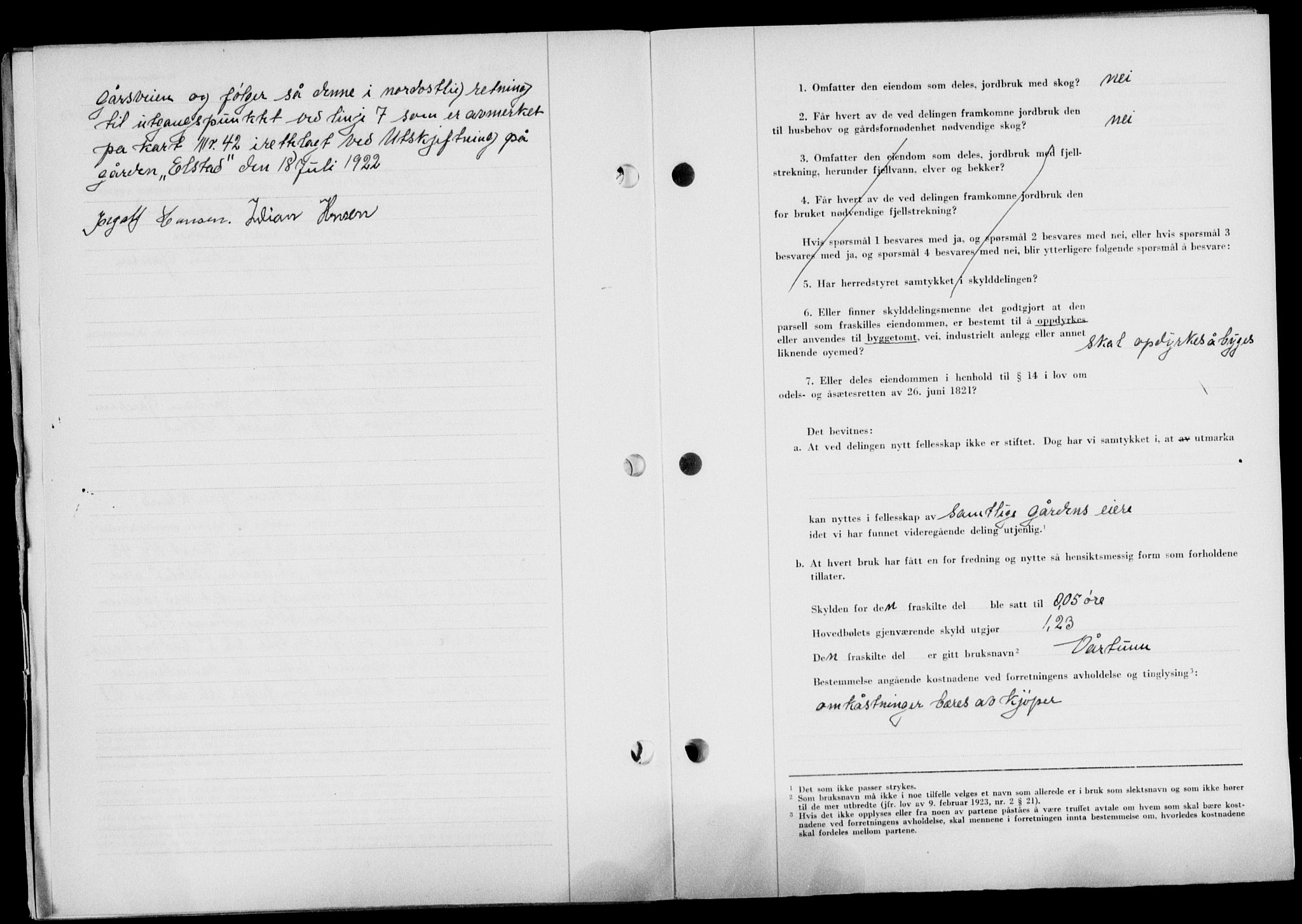 Lofoten sorenskriveri, SAT/A-0017/1/2/2C/L0024a: Mortgage book no. 24a, 1950-1950, Diary no: : 2392/1950