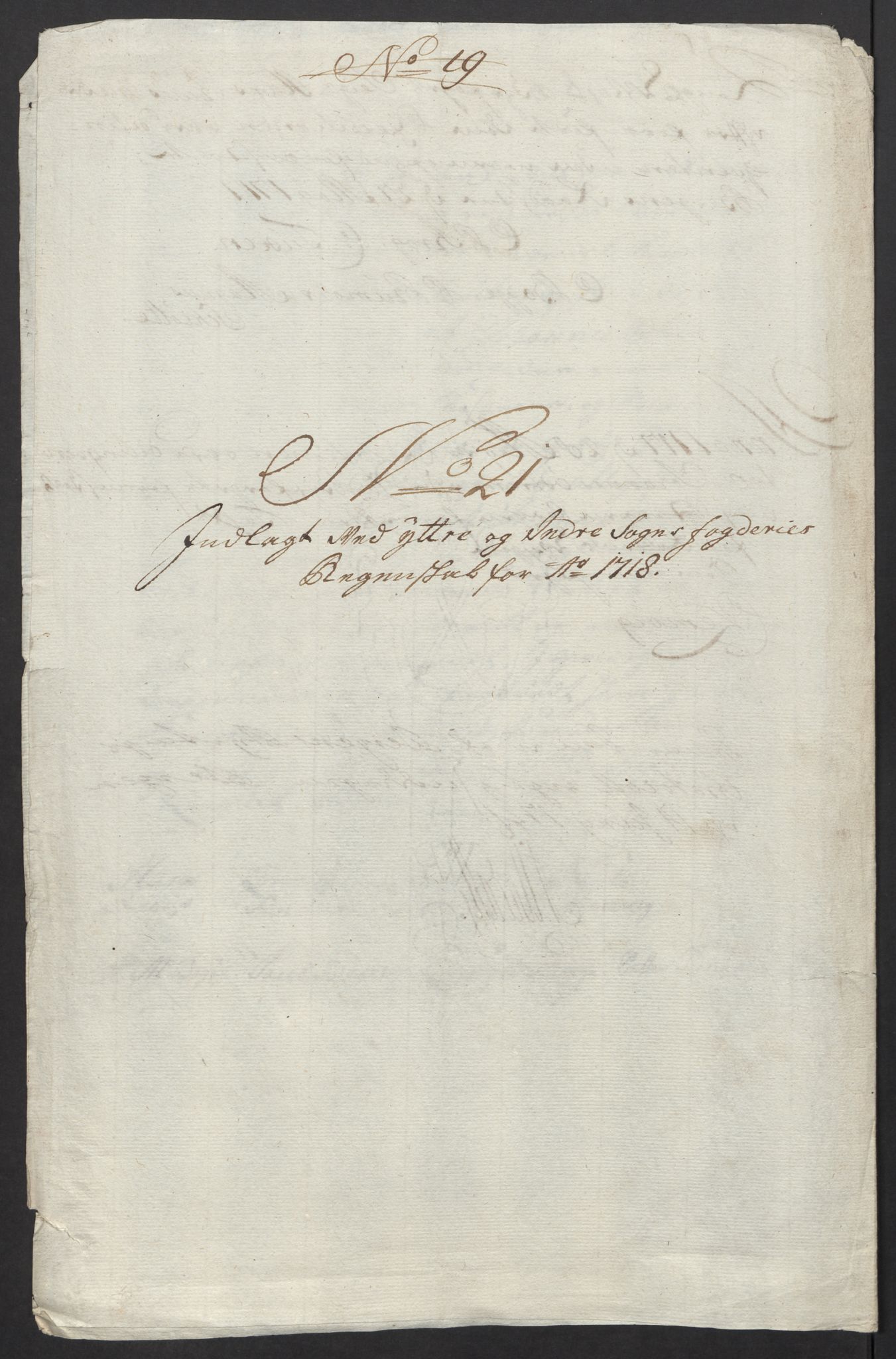 Rentekammeret inntil 1814, Reviderte regnskaper, Fogderegnskap, RA/EA-4092/R52/L3321: Fogderegnskap Sogn, 1717-1718, p. 576