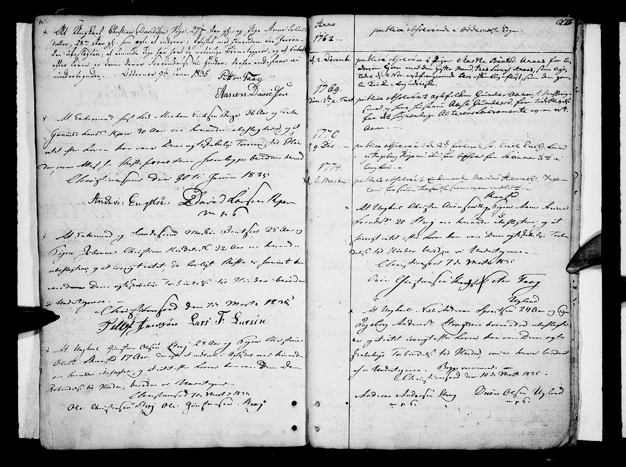 Oddernes sokneprestkontor, SAK/1111-0033/F/Fa/Faa/L0004: Parish register (official) no. A 4, 1764-1820, p. 271