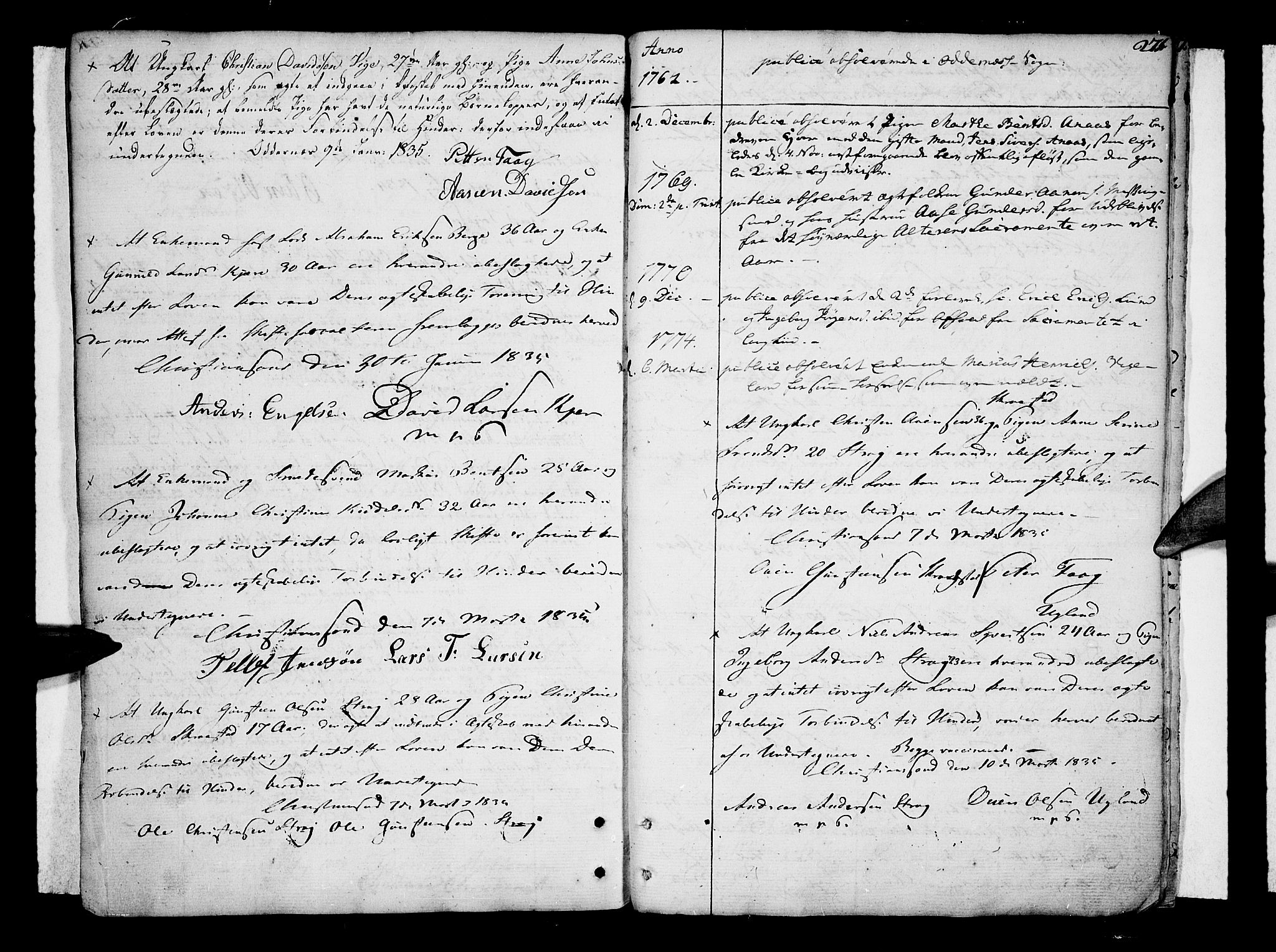 Oddernes sokneprestkontor, AV/SAK-1111-0033/F/Fa/Faa/L0004: Parish register (official) no. A 4, 1764-1820, p. 271