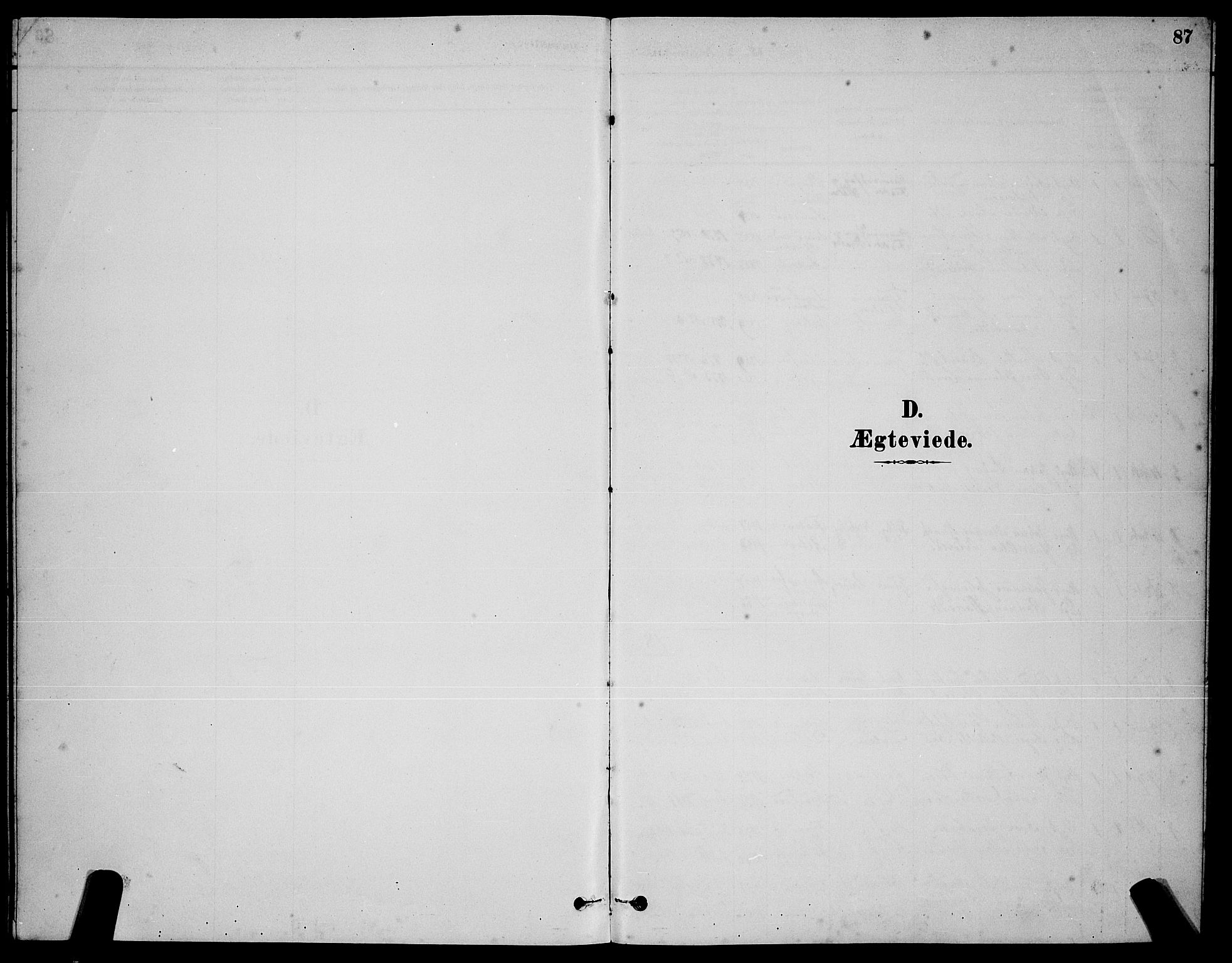 Ministerialprotokoller, klokkerbøker og fødselsregistre - Nordland, SAT/A-1459/830/L0462: Parish register (copy) no. 830C04, 1882-1895, p. 87