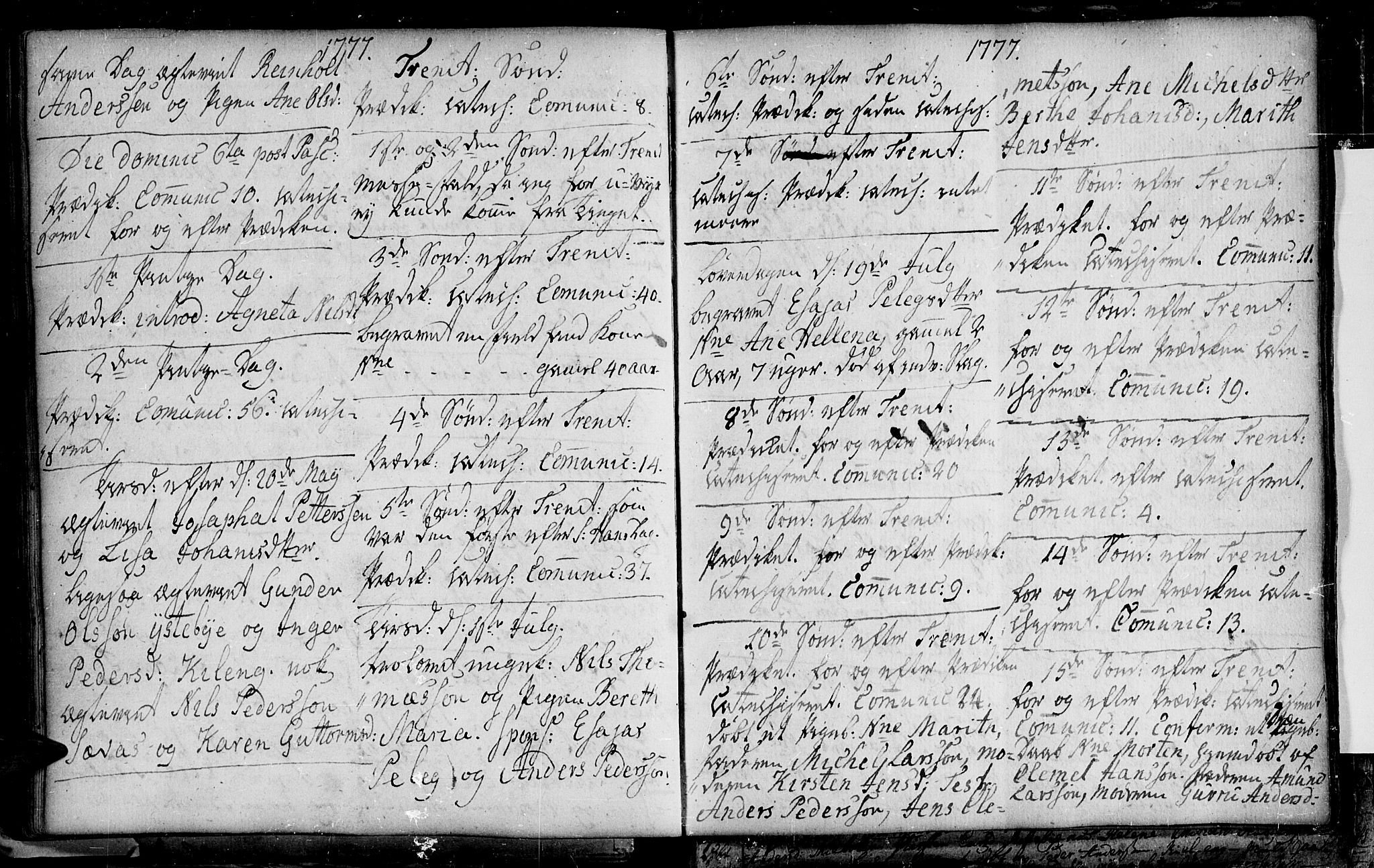 Lyngen sokneprestembete, AV/SATØ-S-1289/H/He/Hea/L0001kirke: Parish register (official) no. 1, 1756-1785