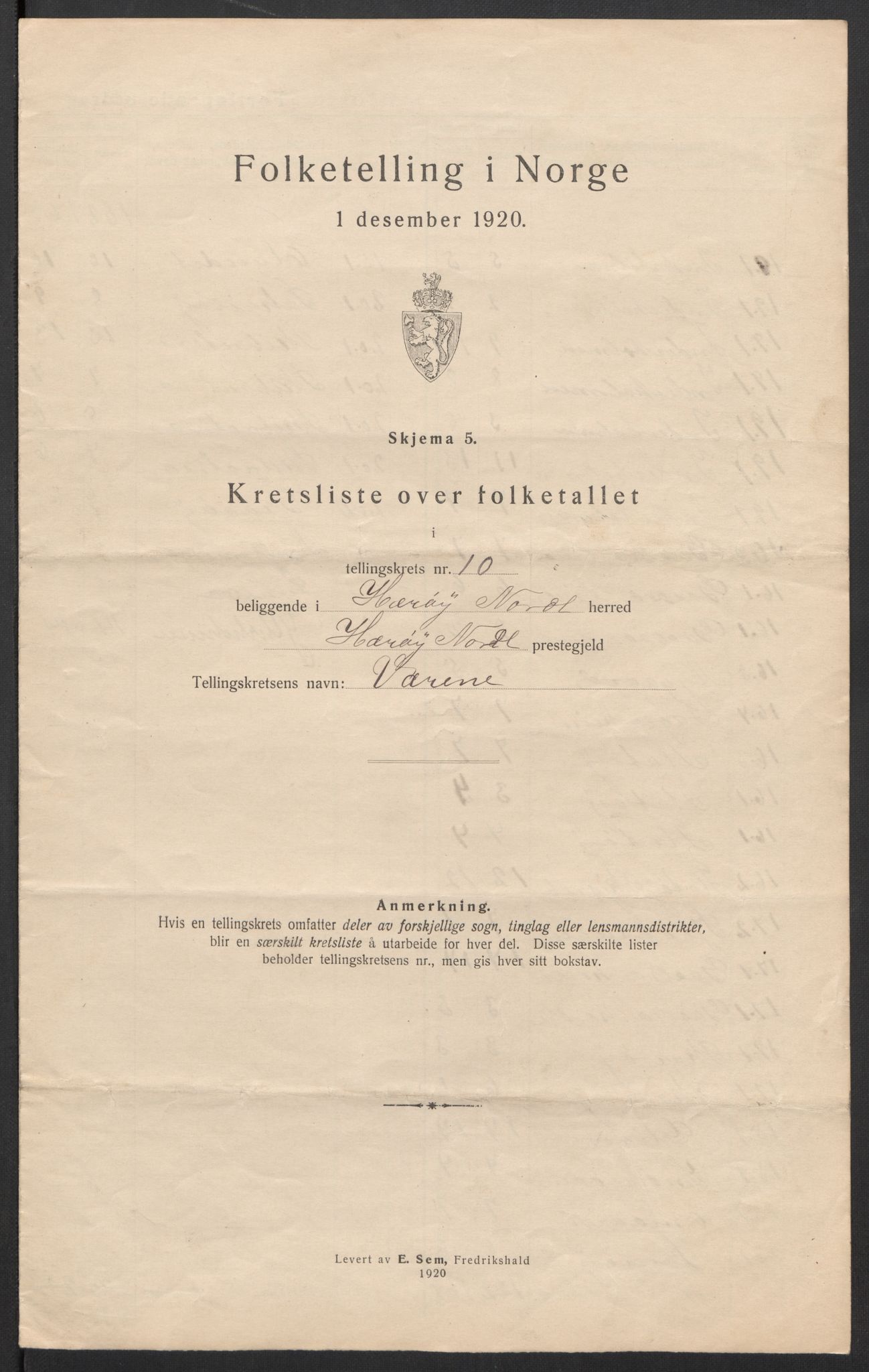 SAT, 1920 census for Herøy, 1920, p. 33