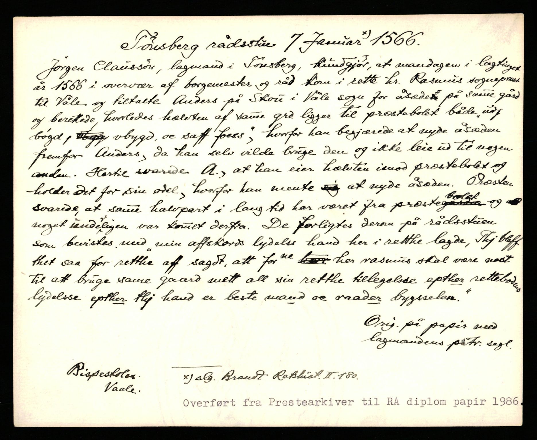 Riksarkivets diplomsamling, AV/RA-EA-5965/F35/F35b/L0001: Riksarkivets diplomer, seddelregister, 1307-1566, p. 569