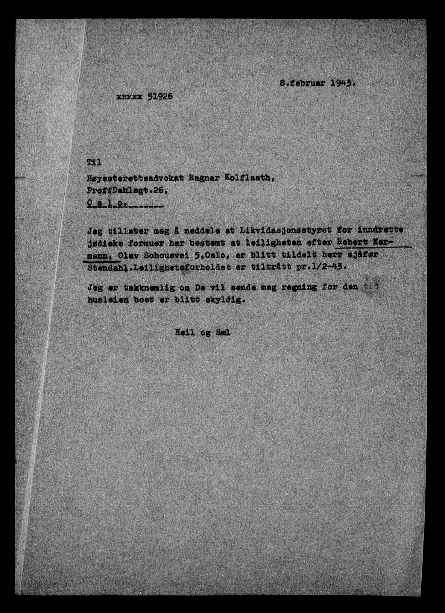 Justisdepartementet, Tilbakeføringskontoret for inndratte formuer, AV/RA-S-1564/H/Hc/Hcc/L0951: --, 1945-1947, p. 198