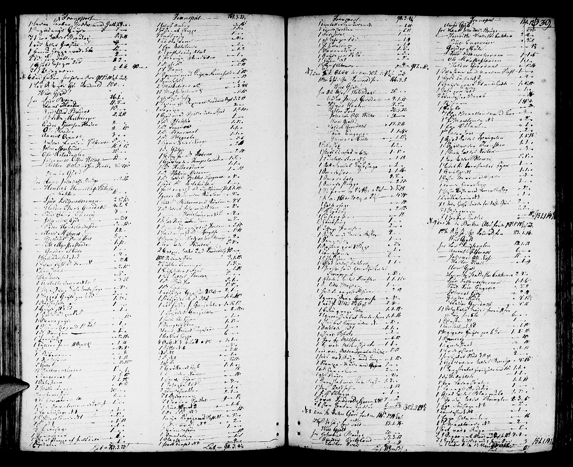 Sunnhordland sorenskrivar, SAB/A-2401/1/H/Ha/Haa/L0013: Skifteprotokollar. Register i protokoll, 1814-1819, p. 338b-339a